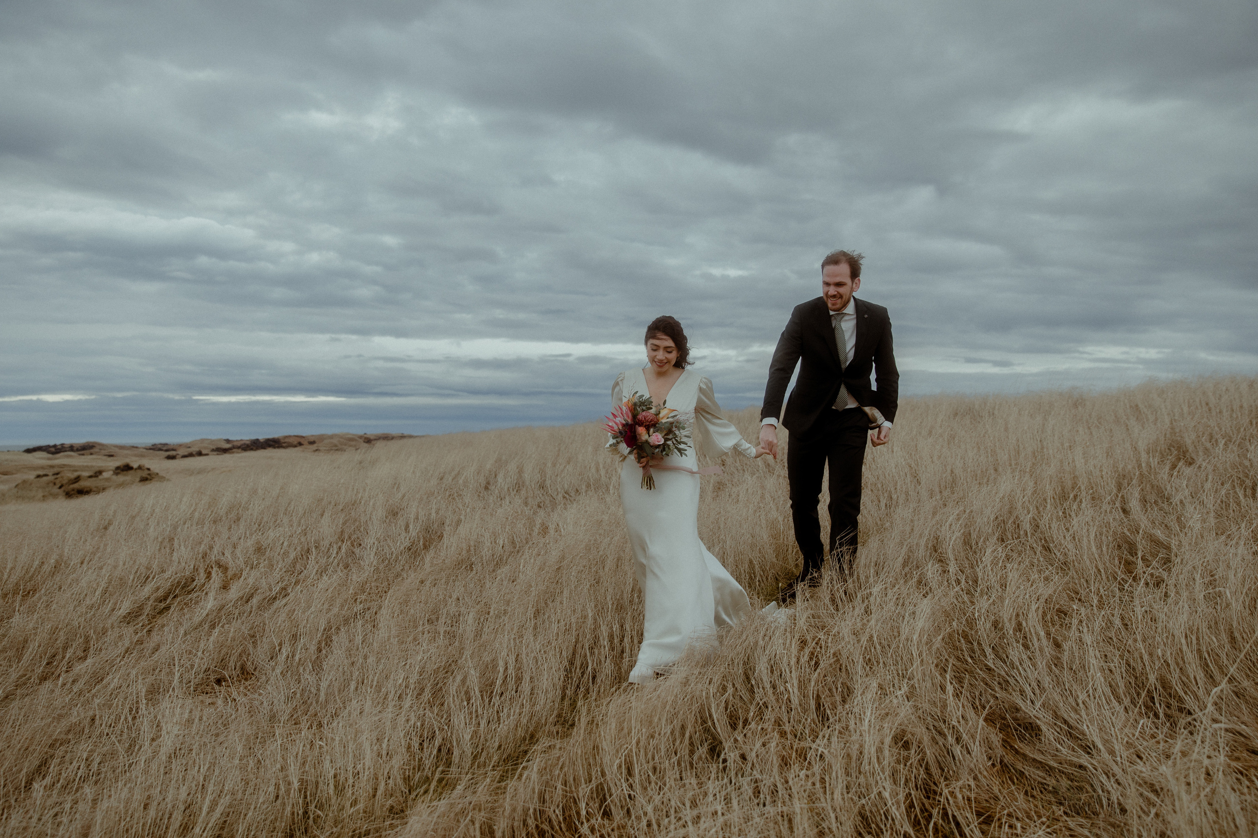 Elopement at Snaefellsnes Iceland | Wedding photos with Icelandic horses. Iceland elopement photo and video | Nikolaichik Photo