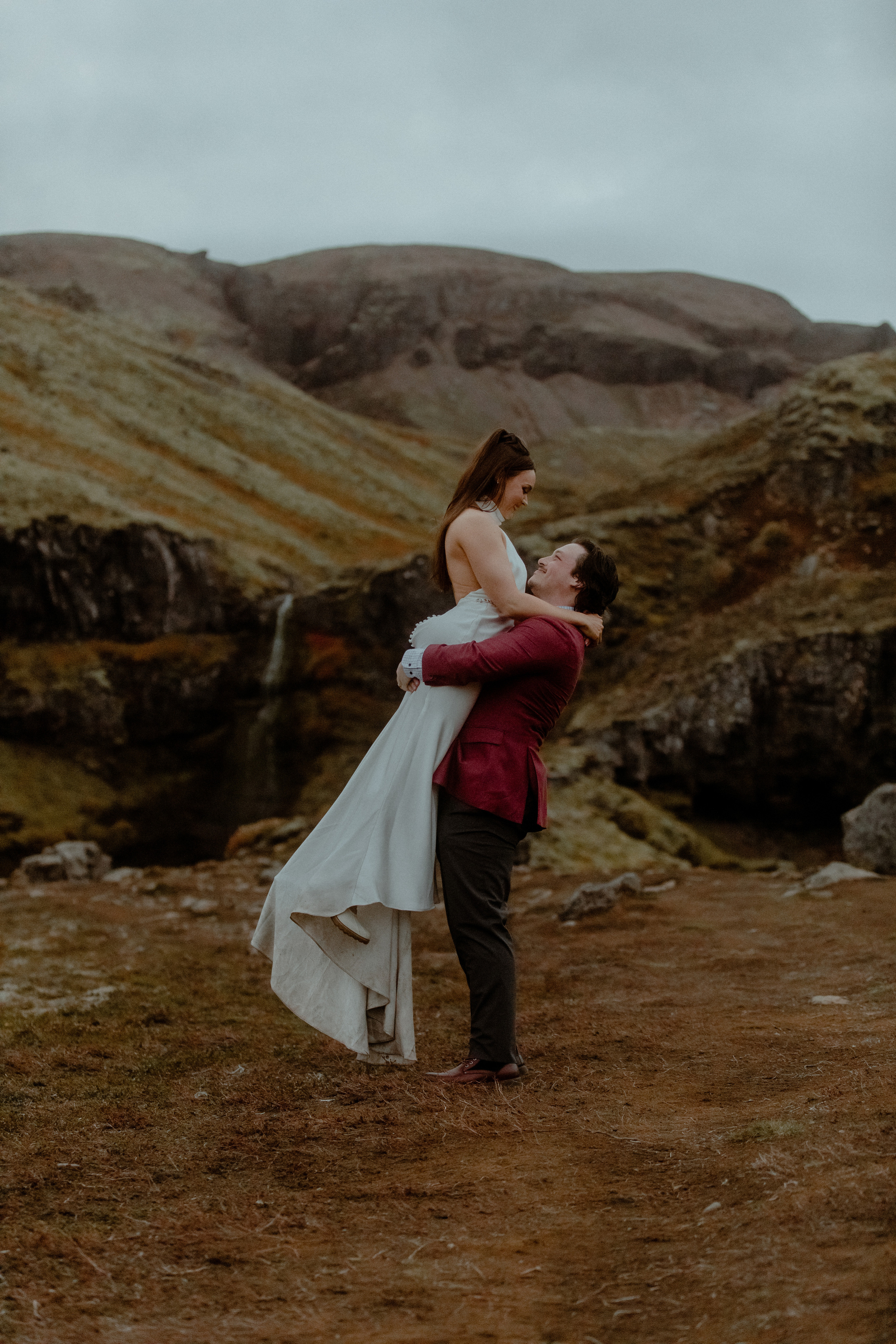 Secret hiking Elopement in Iceland. Iceland elopement photo and video | Nikolaichik Photo