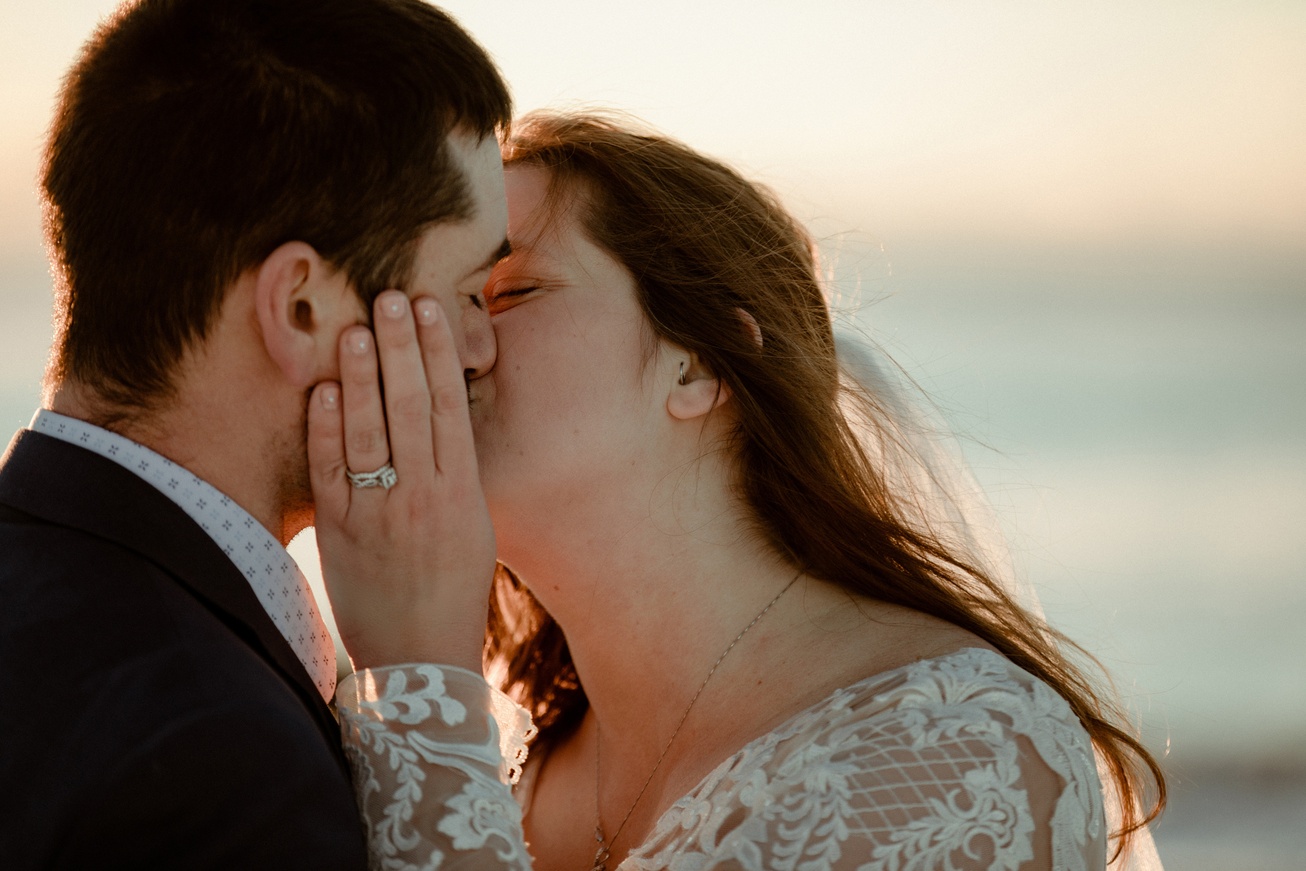 Golden Hour Elopement in Iceland. Iceland elopement photographer & videographer