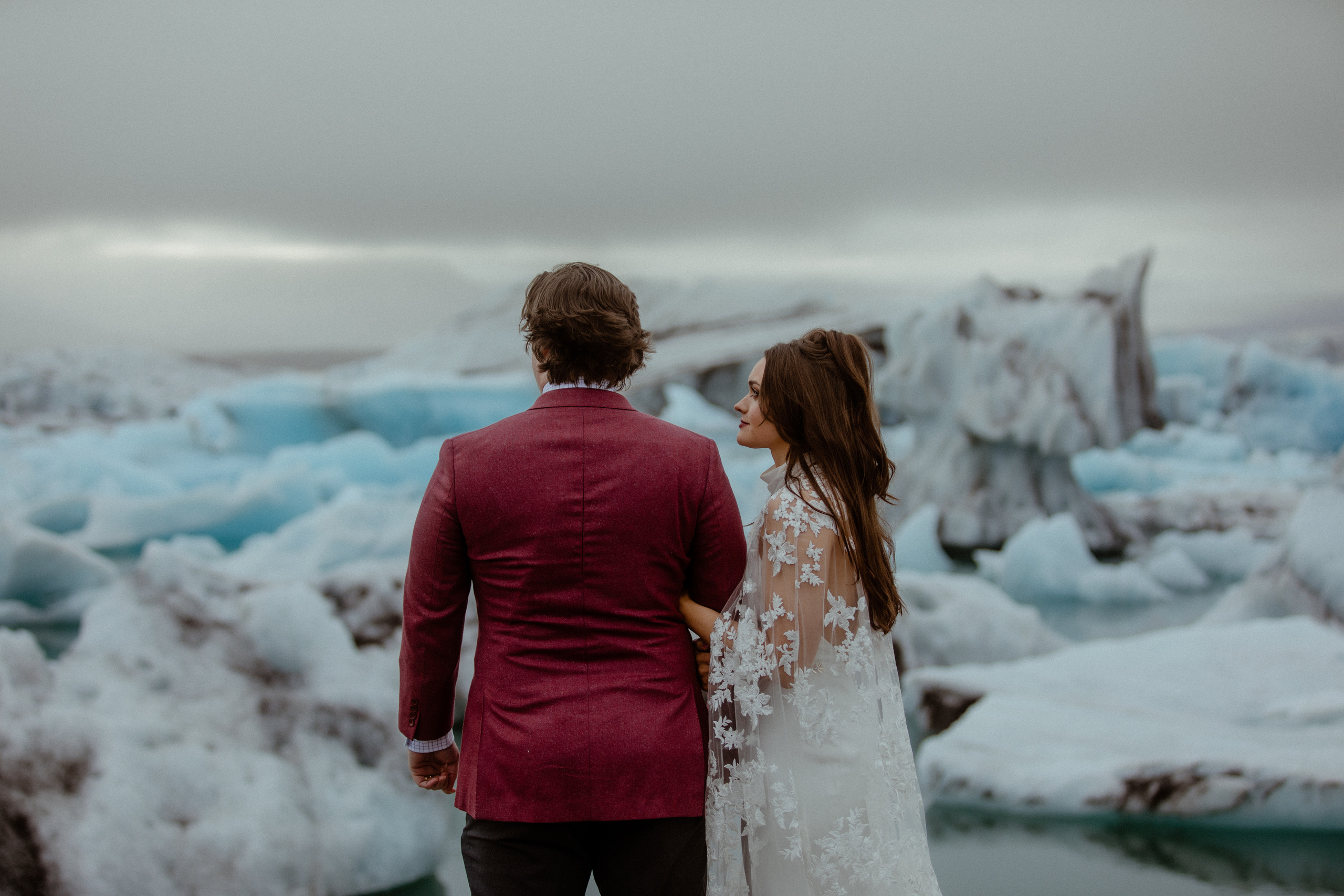 Secret hiking Elopement in Iceland. Iceland elopement photo and video | Nikolaichik Photo