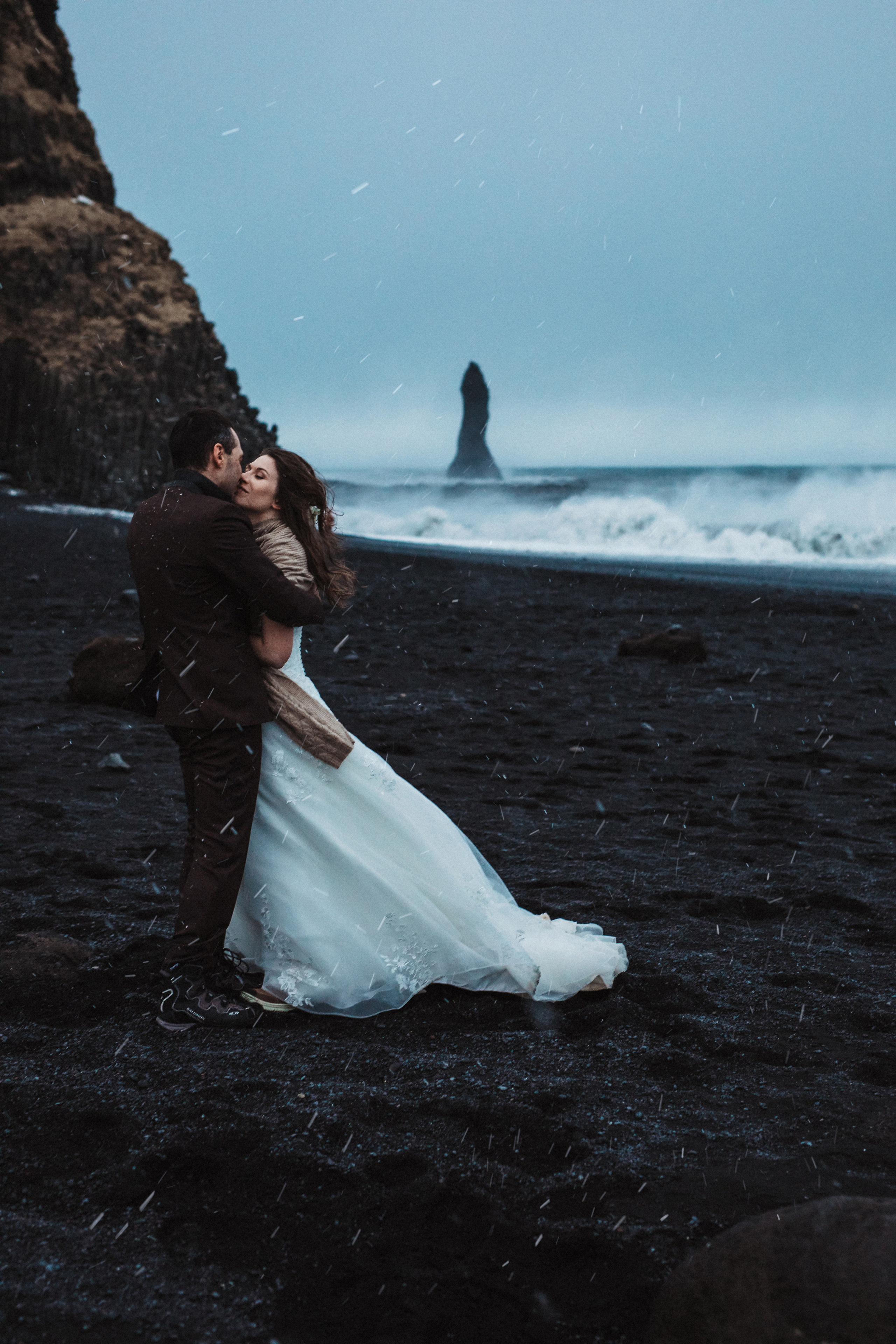 Winter Wedding in Iceland. Iceland elopement photo and video | Nikolaichik Photo