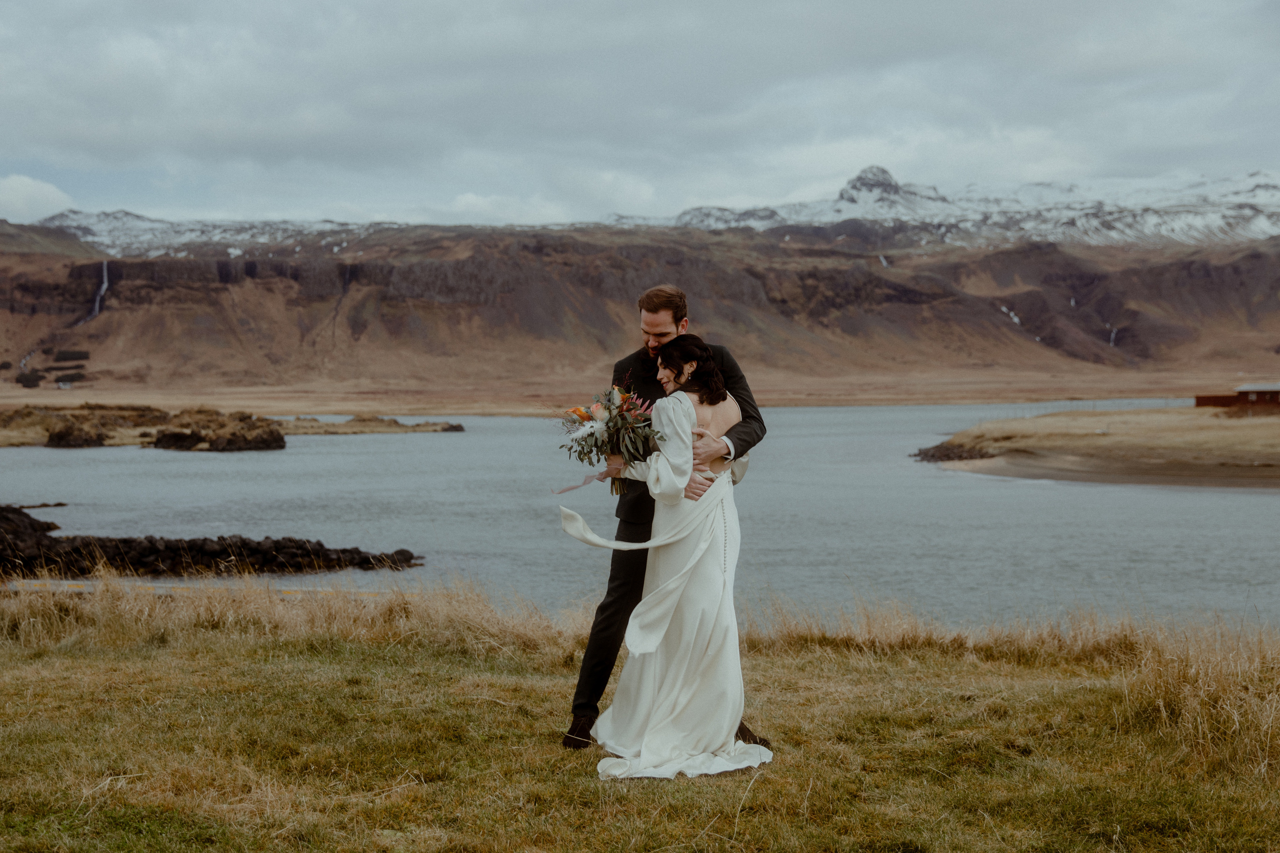 Elopement at Snaefellsnes Iceland | Wedding photos with Icelandic horses. Iceland elopement photo and video | Nikolaichik Photo