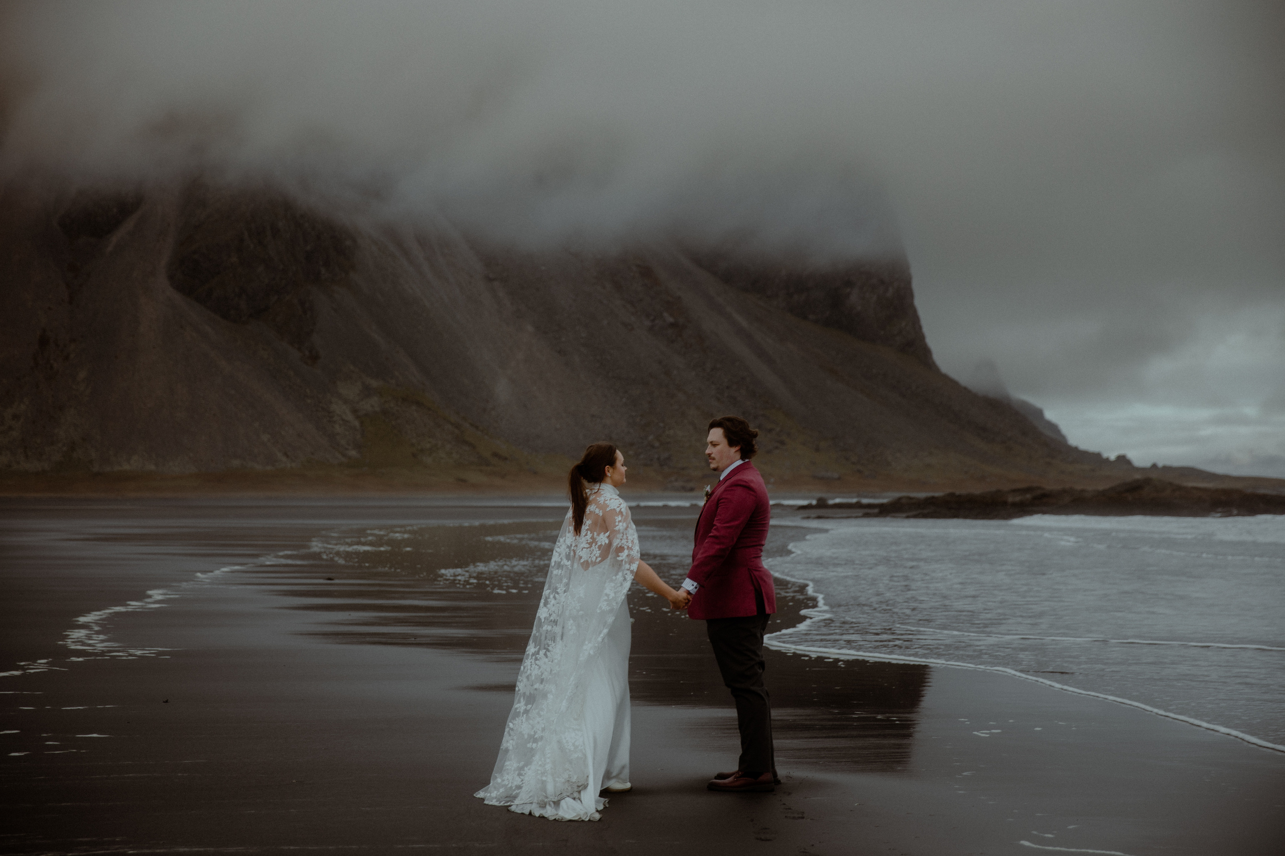 Secret hiking Elopement in Iceland. Iceland elopement photo and video | Nikolaichik Photo