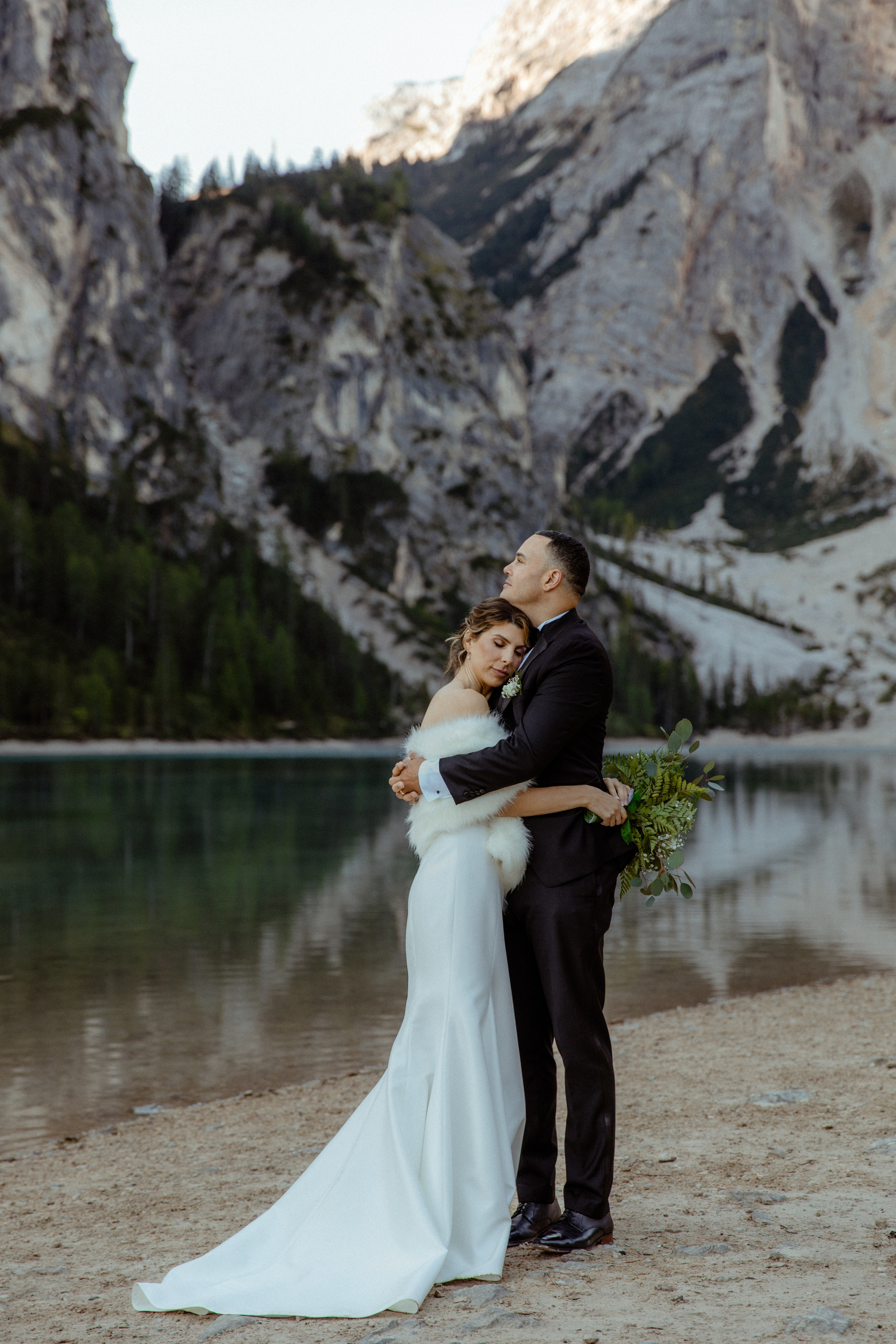Sunrise Dolomites Elopement. Iceland elopement photographer & videographer
