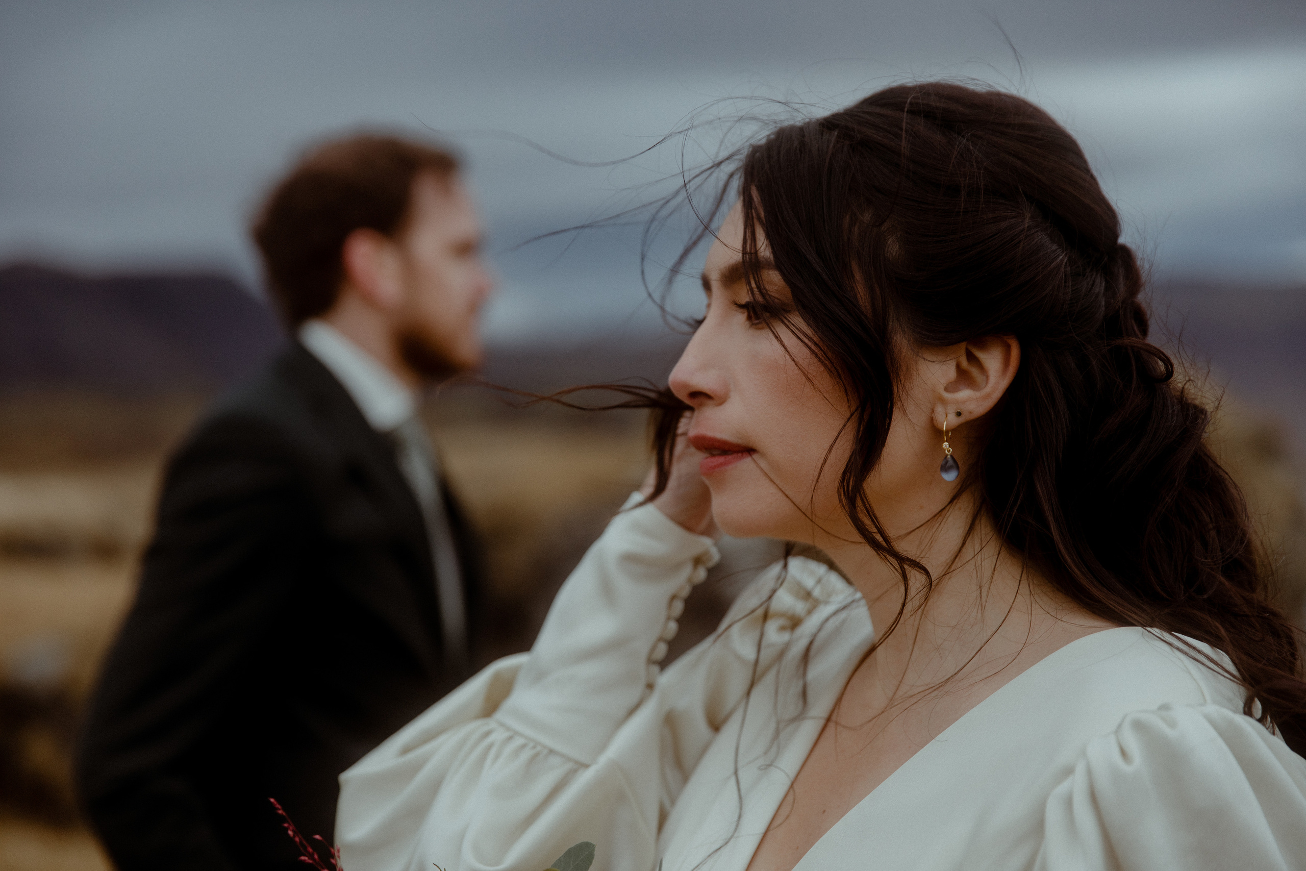 Elopement at Snaefellsnes Iceland | Wedding photos with Icelandic horses. Iceland elopement photo and video | Nikolaichik Photo