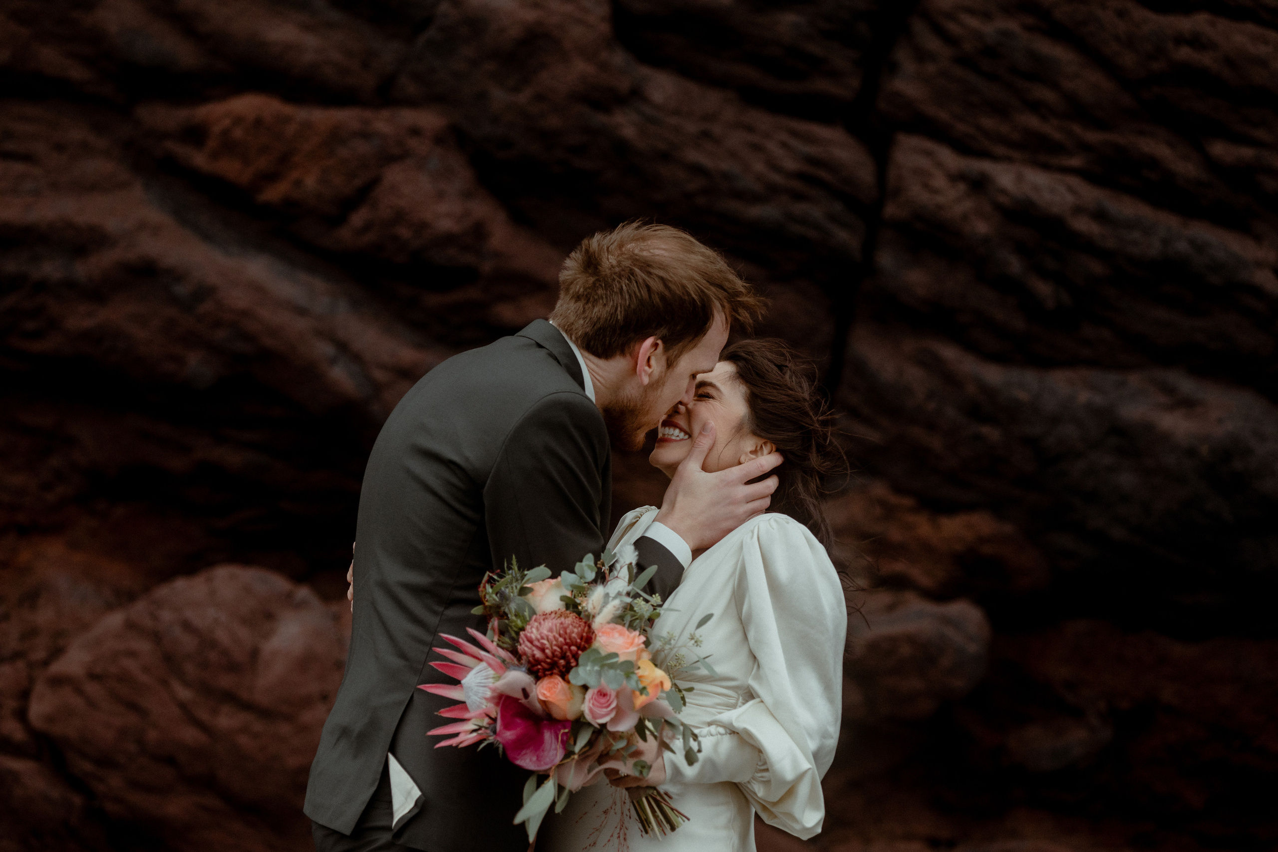 Elopement at Snaefellsnes Iceland | Wedding photos with Icelandic horses. Iceland elopement photo and video | Nikolaichik Photo