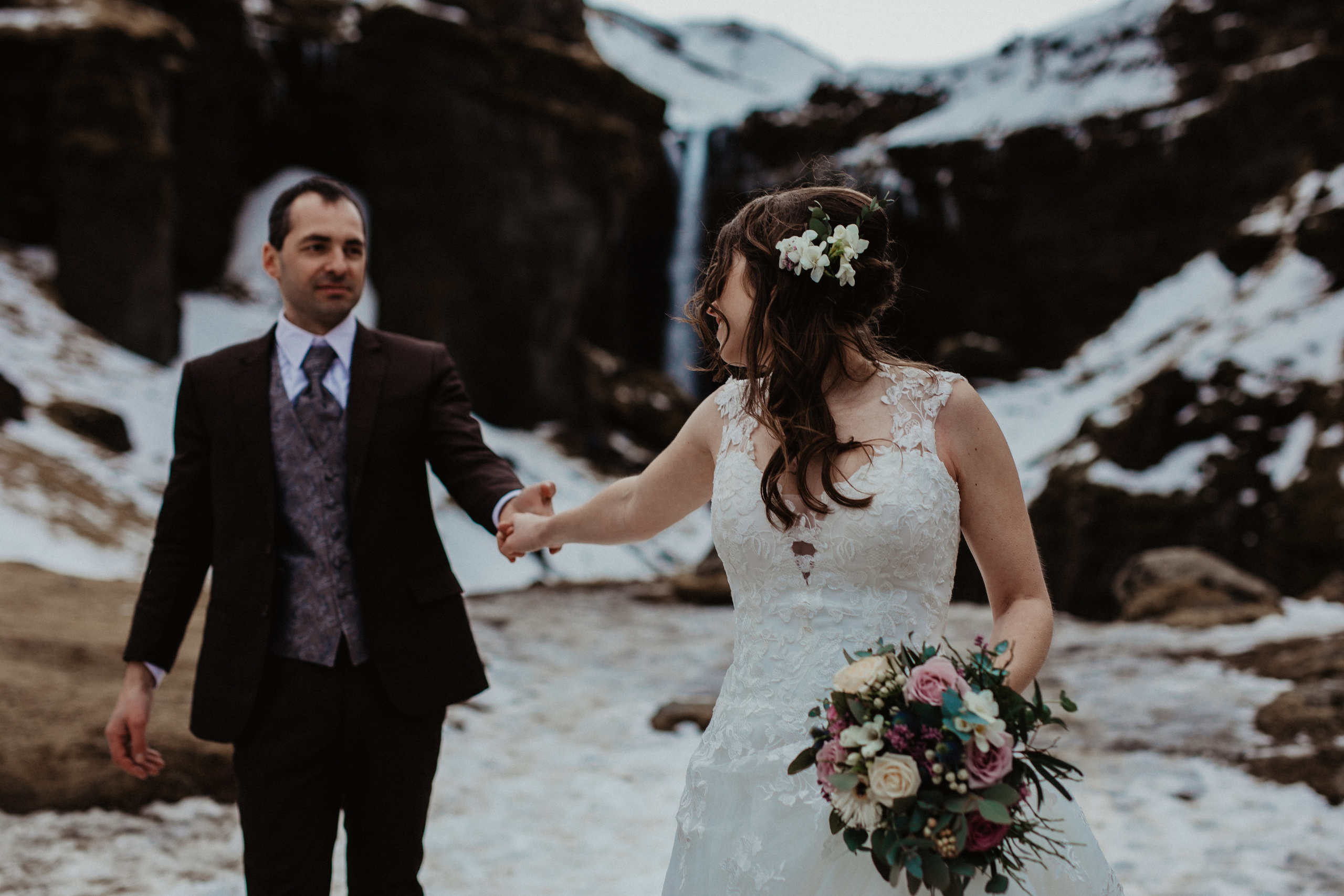 Winter Wedding in Iceland. Iceland elopement photo and video | Nikolaichik Photo