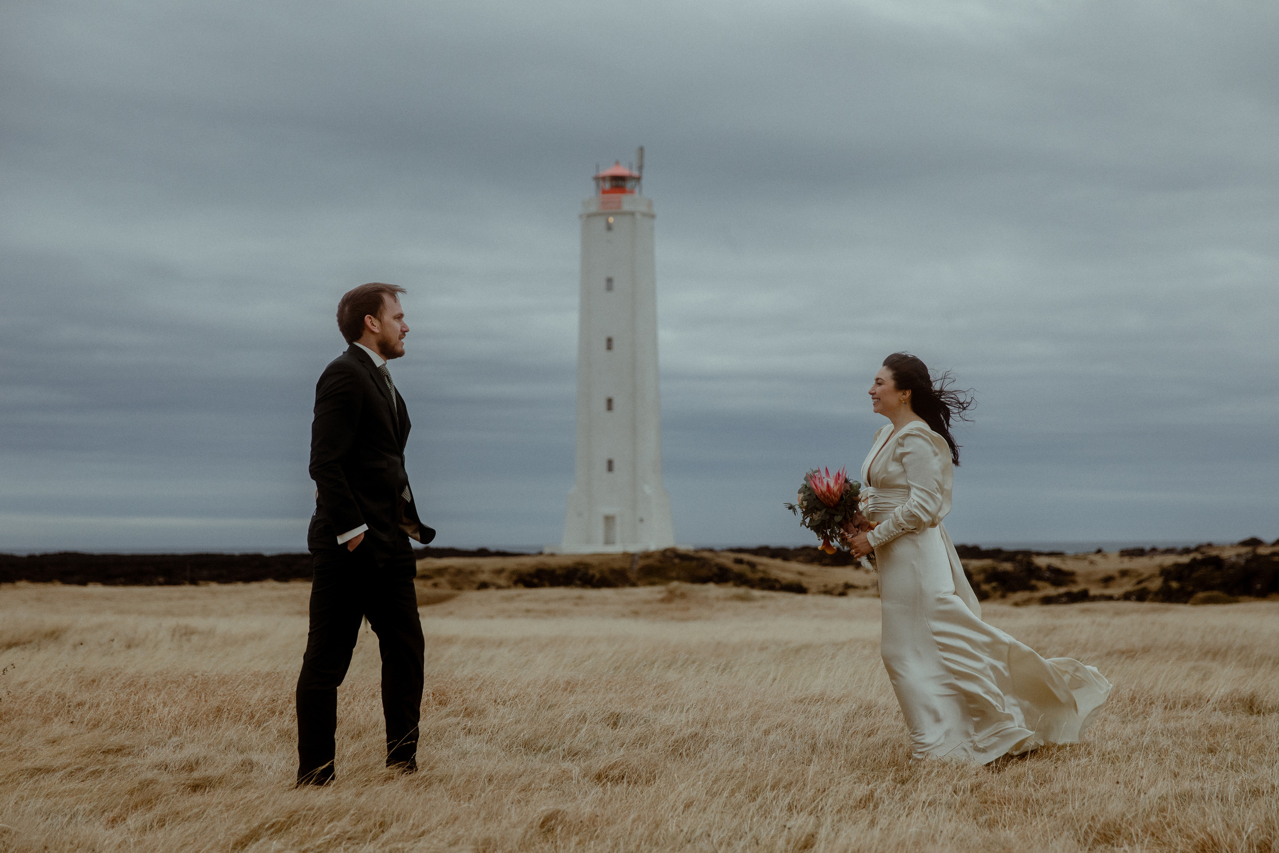 Elopement at Snaefellsnes Iceland | Wedding photos with Icelandic horses. Iceland elopement photo and video | Nikolaichik Photo