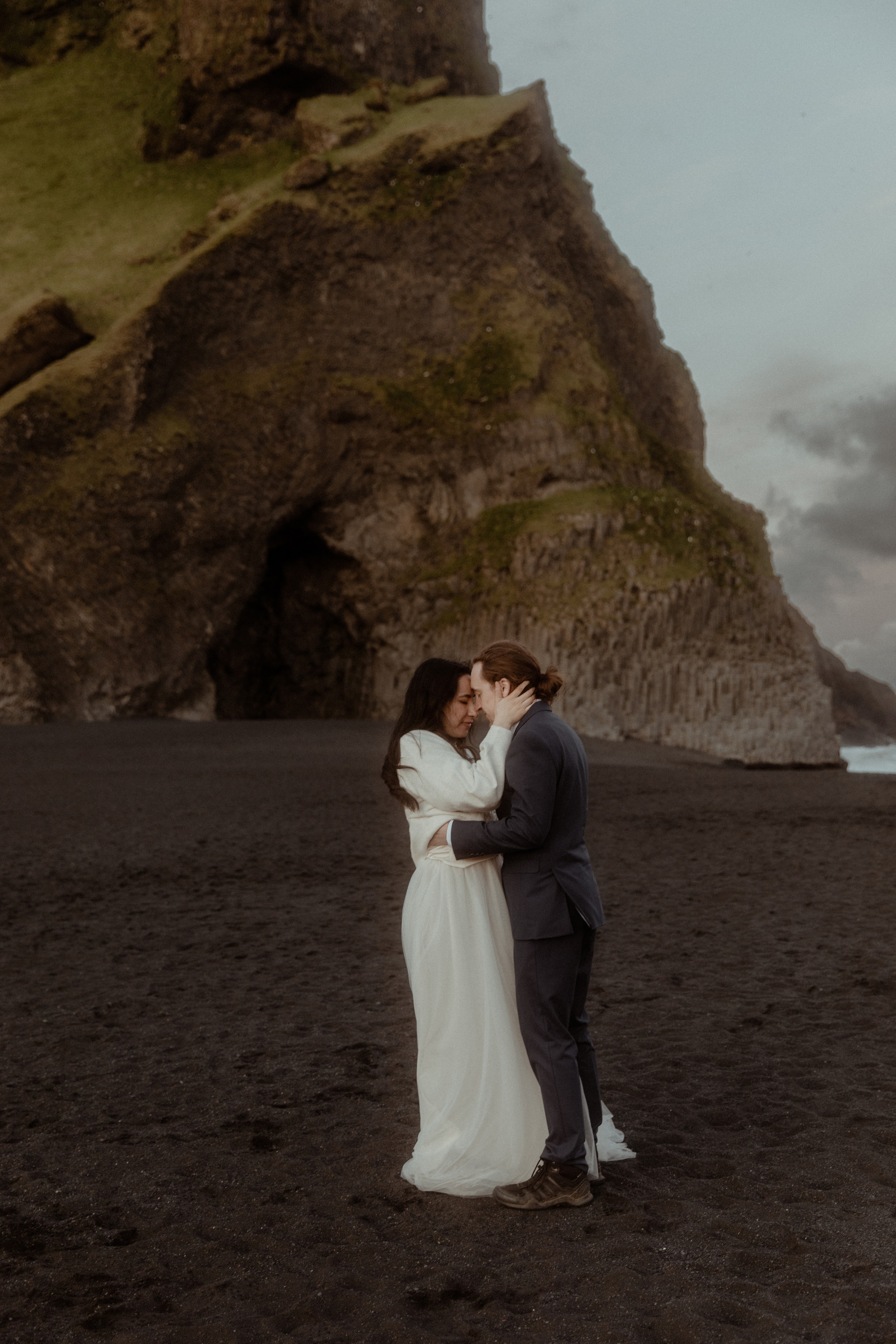 Hiking Iceland Elopement. Iceland elopement photographer & videographer