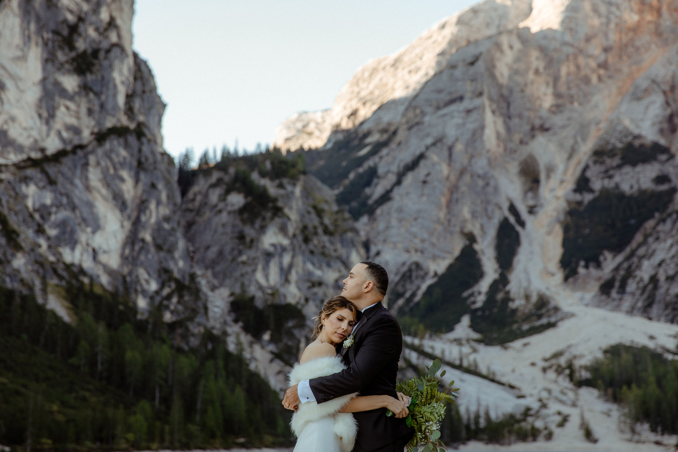 Sunrise Dolomites Elopement. Iceland elopement photographer & videographer