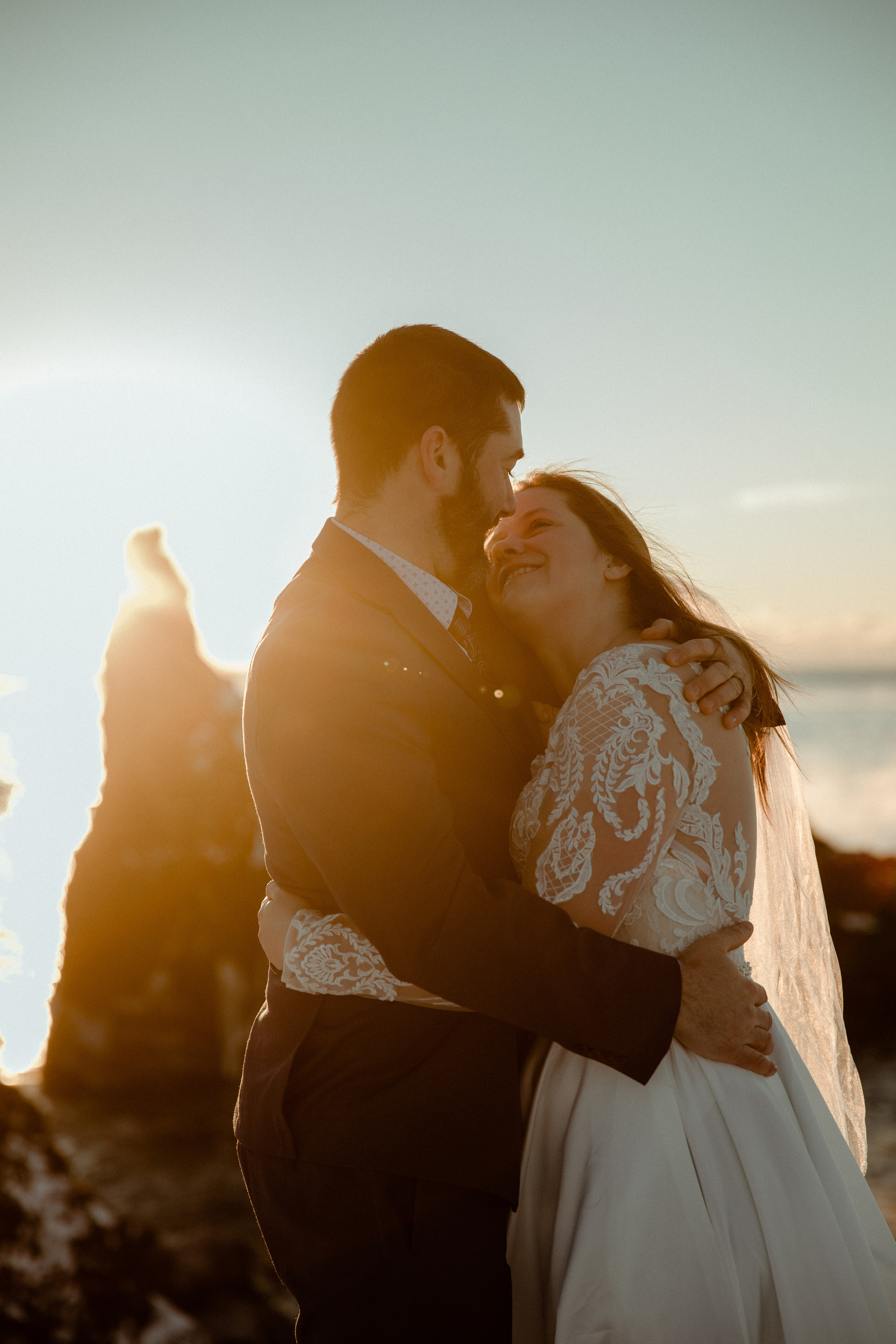 Golden Hour Elopement in Iceland. Iceland elopement photographer & videographer