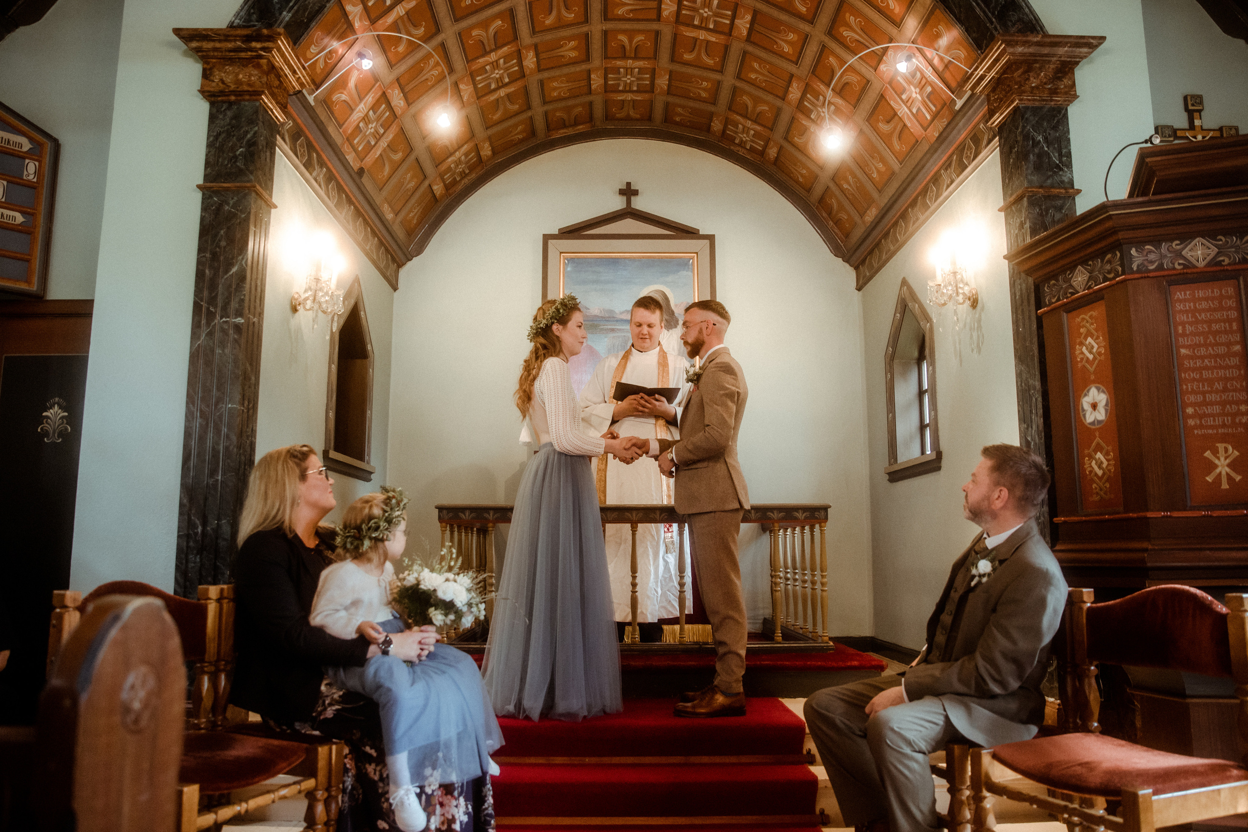 Iceland Secret Waterfall Elopement. Iceland elopement photo and video | Nikolaichik Photo