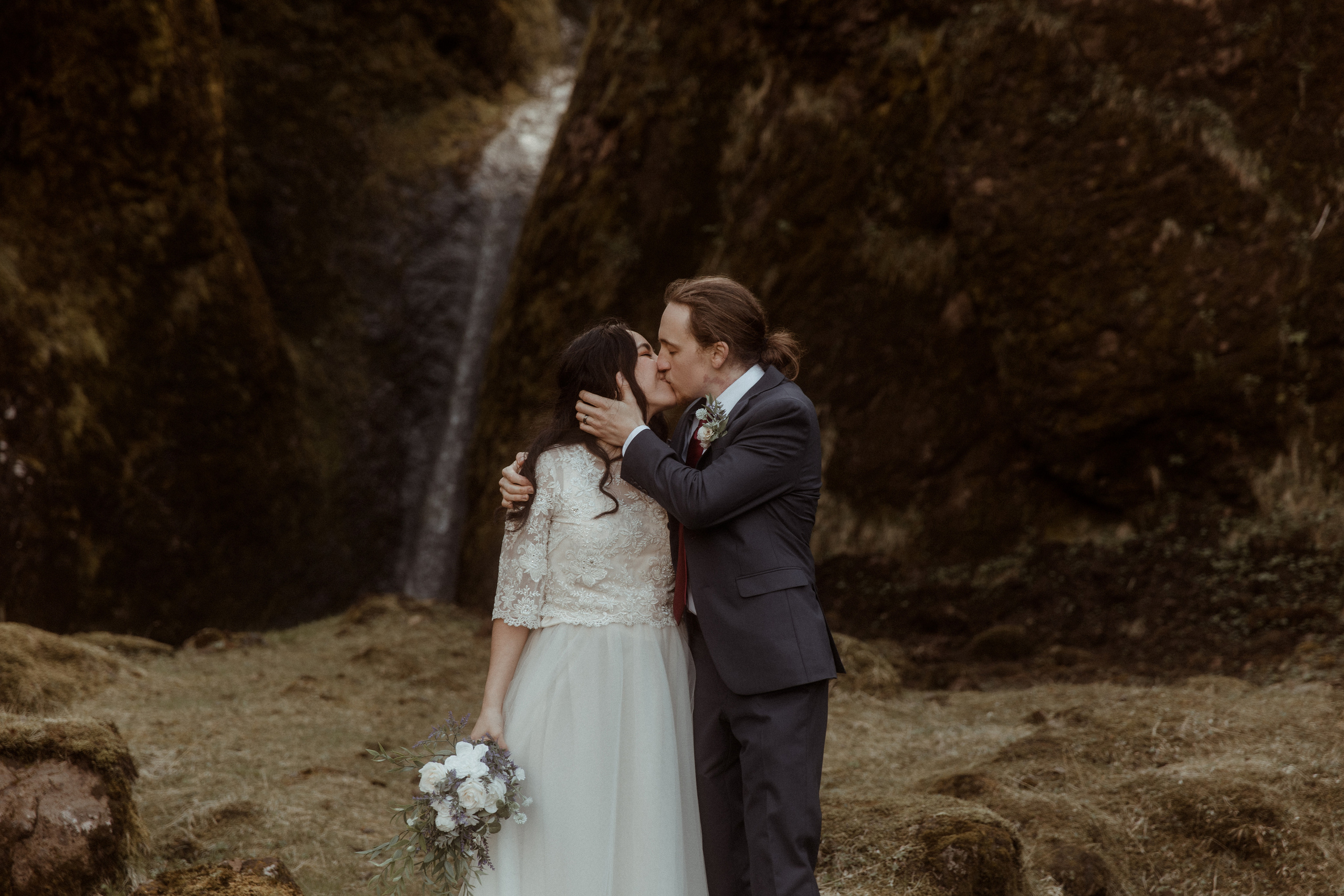 Hiking Iceland Elopement. Iceland elopement photographer & videographer