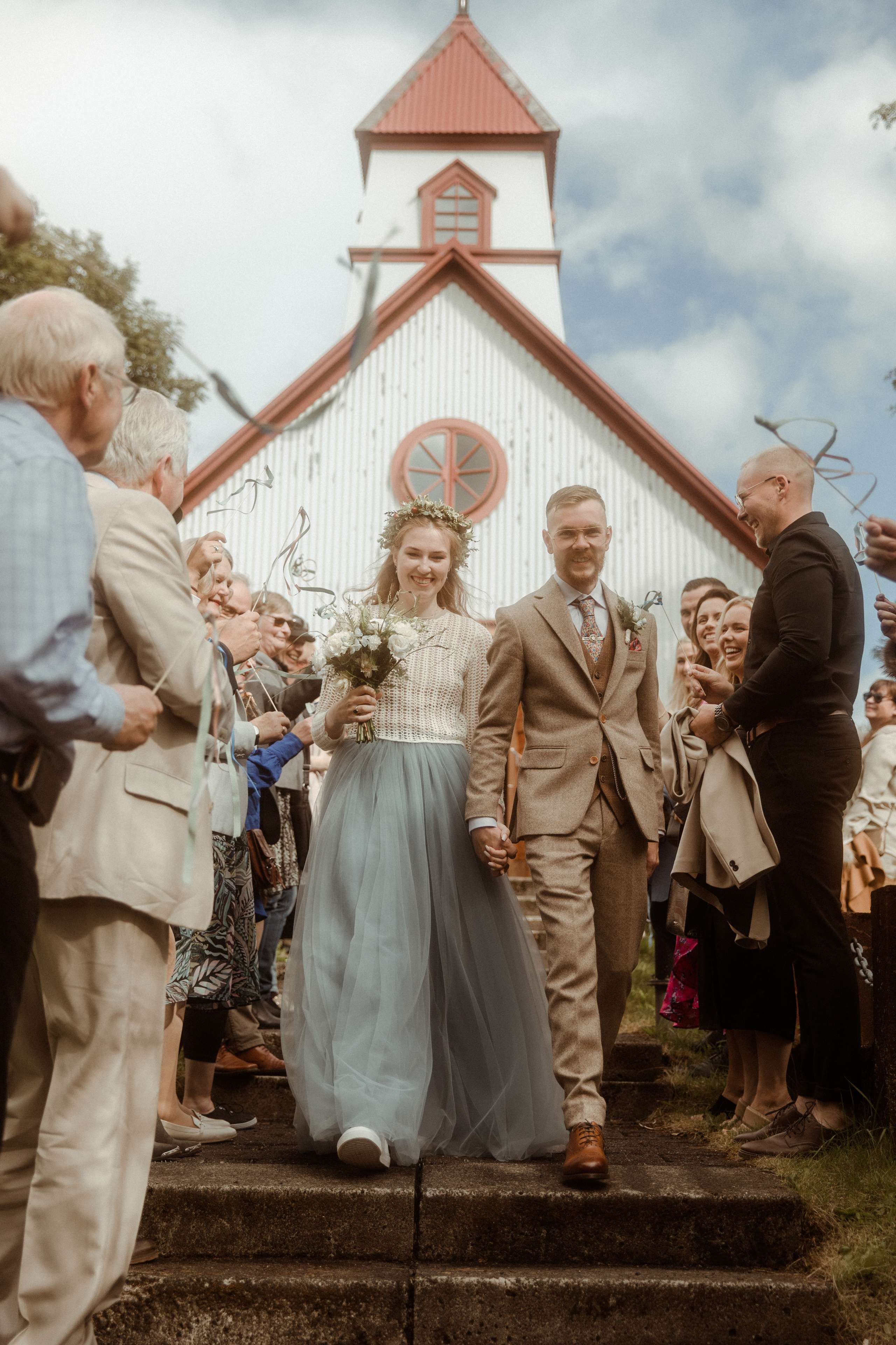 Iceland Secret Waterfall Elopement. Iceland elopement photo and video | Nikolaichik Photo
