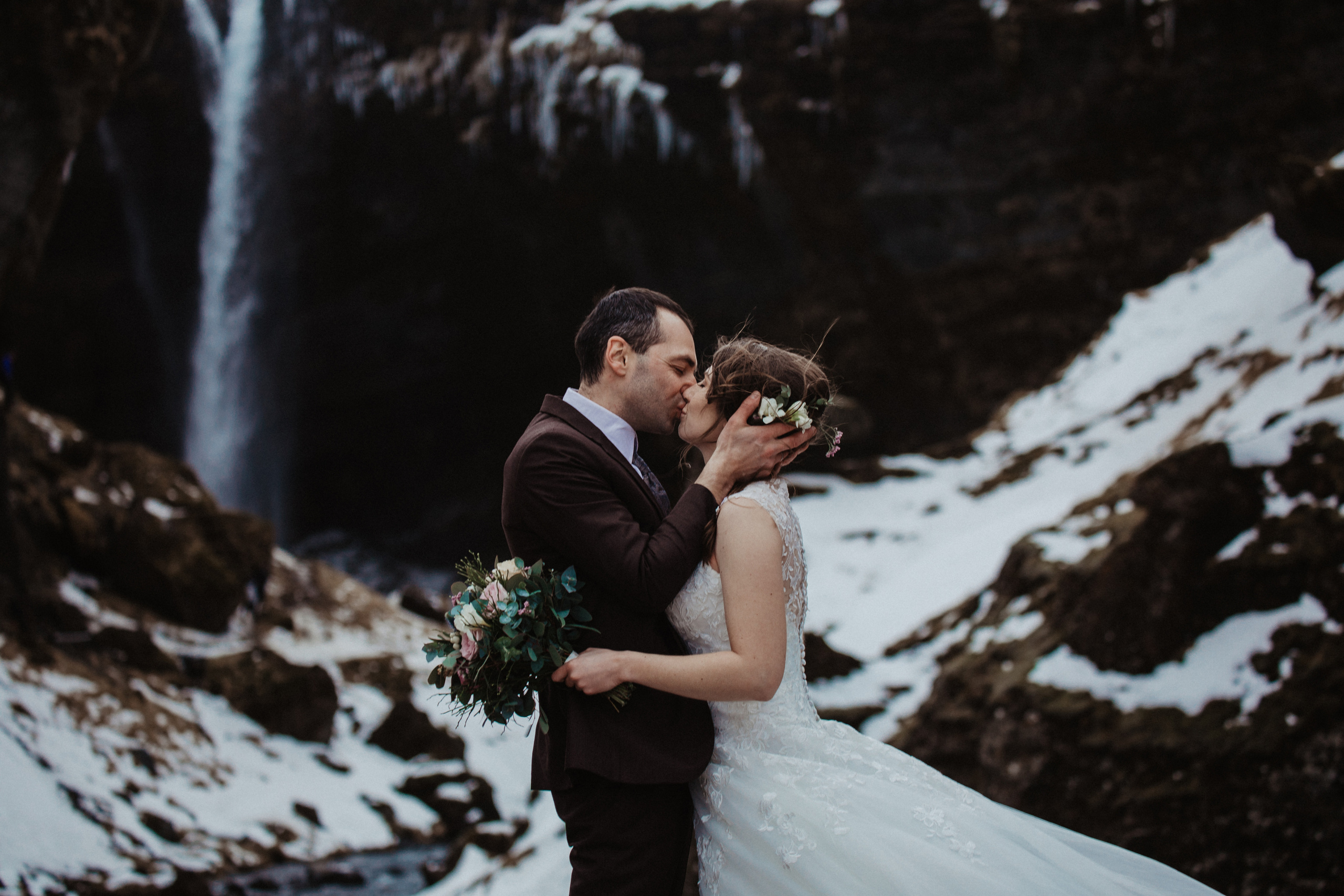 Winter Wedding in Iceland. Iceland elopement photo and video | Nikolaichik Photo