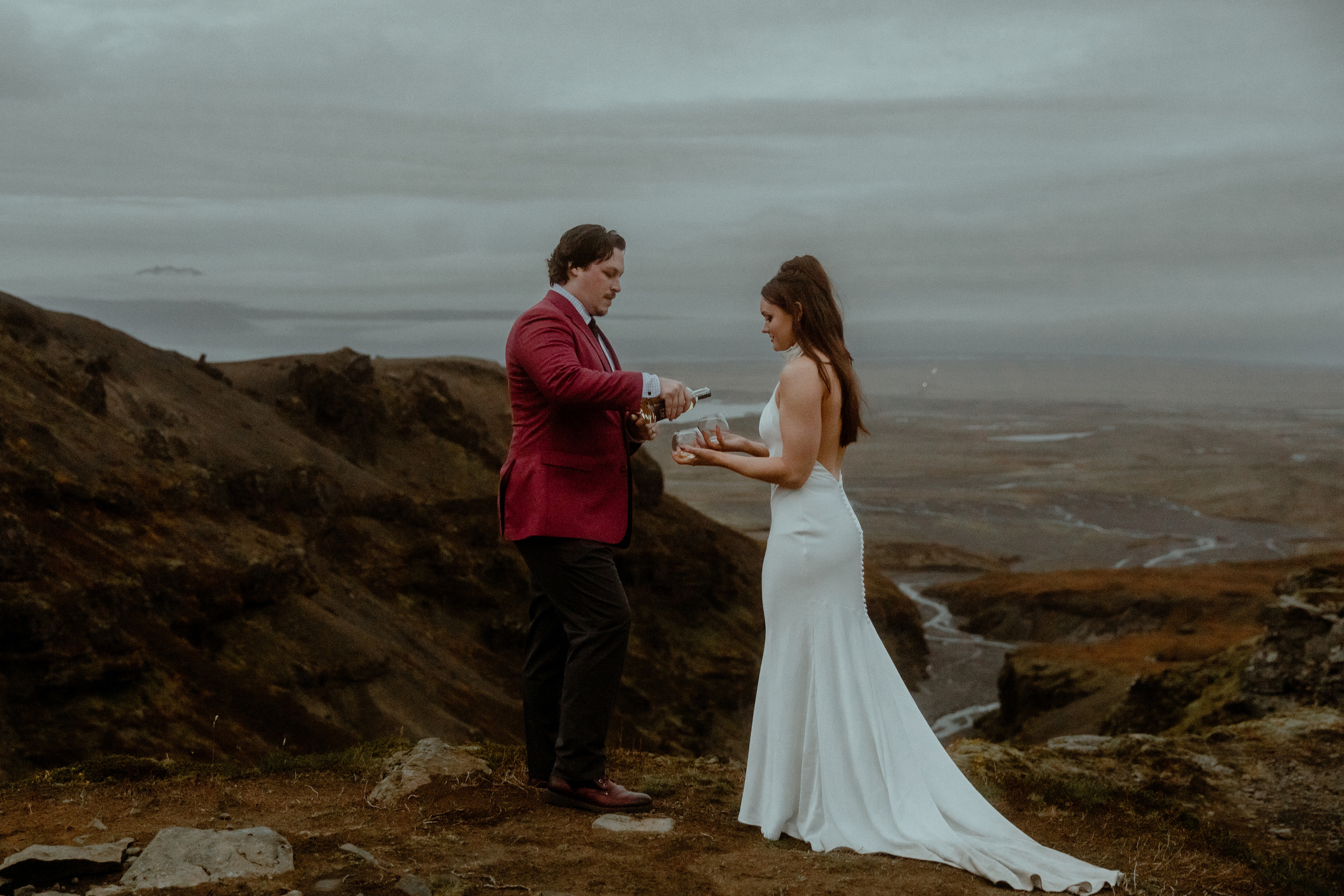 Secret hiking Elopement in Iceland. Iceland elopement photo and video | Nikolaichik Photo