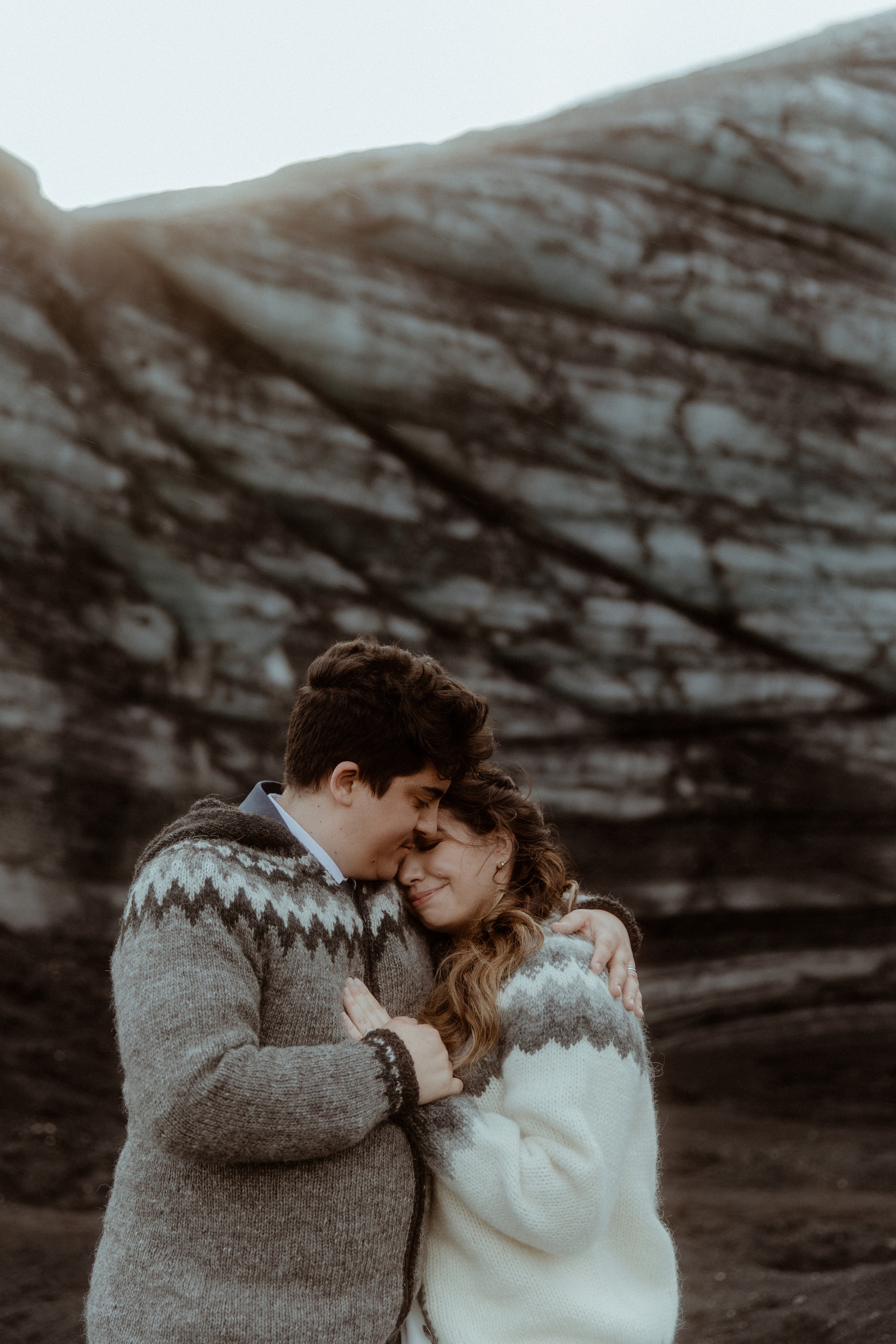 Private Black Sand Beach Elopement. Iceland elopement photographer & videographer