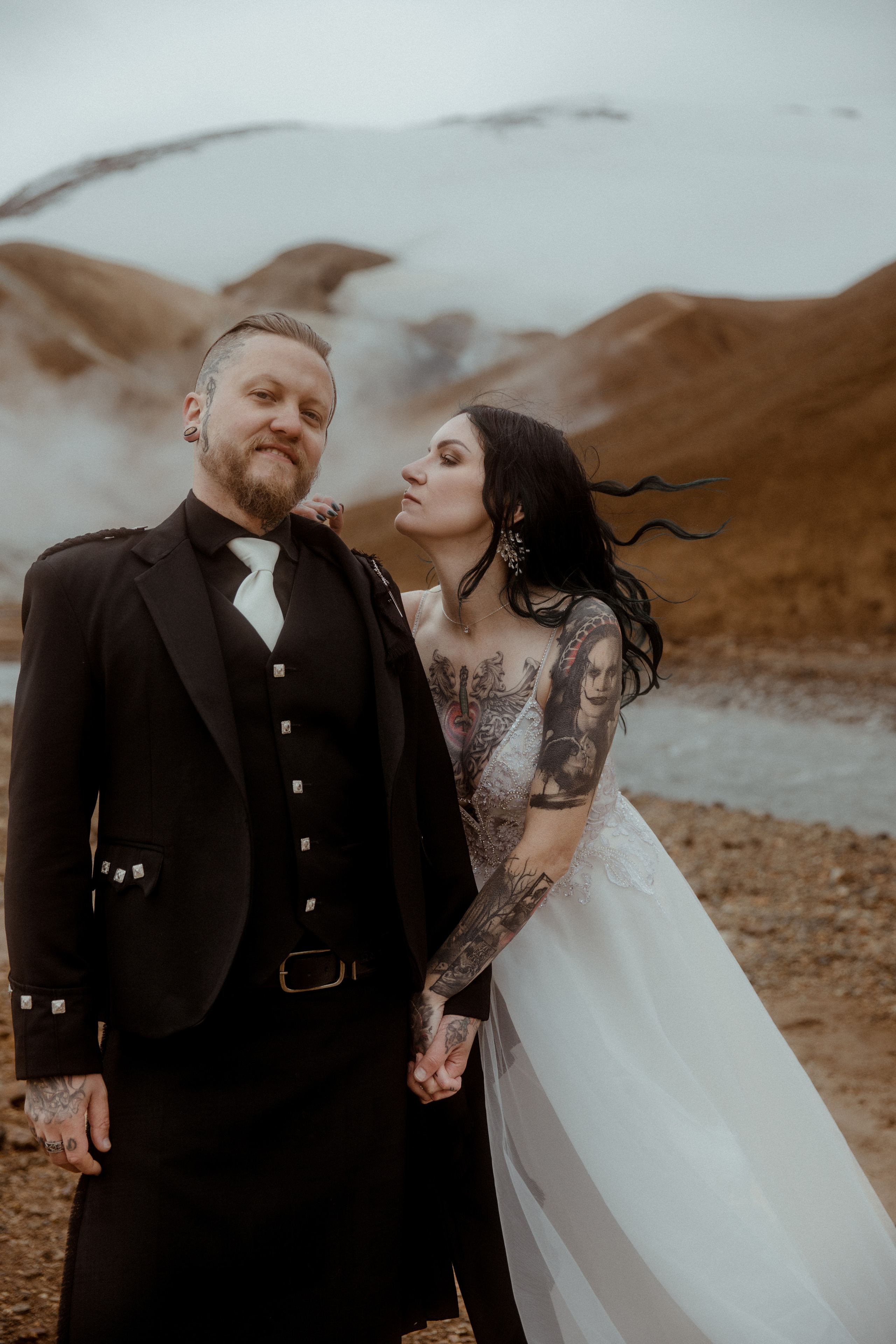 Wedding in Iceland’s Highlands. Iceland elopement photographer & videographer