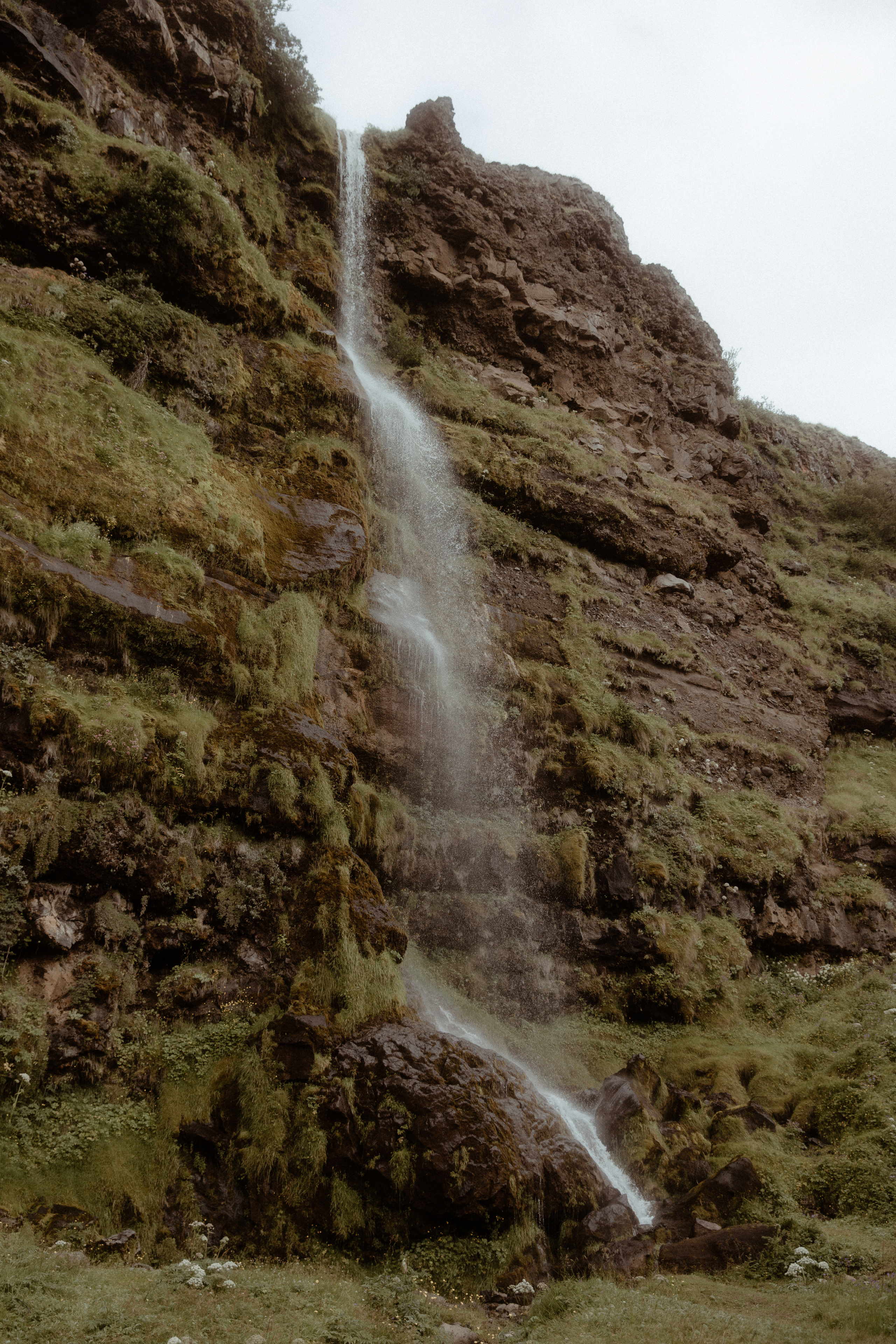 Iceland Secret Waterfall Elopement. Iceland elopement photo and video | Nikolaichik Photo