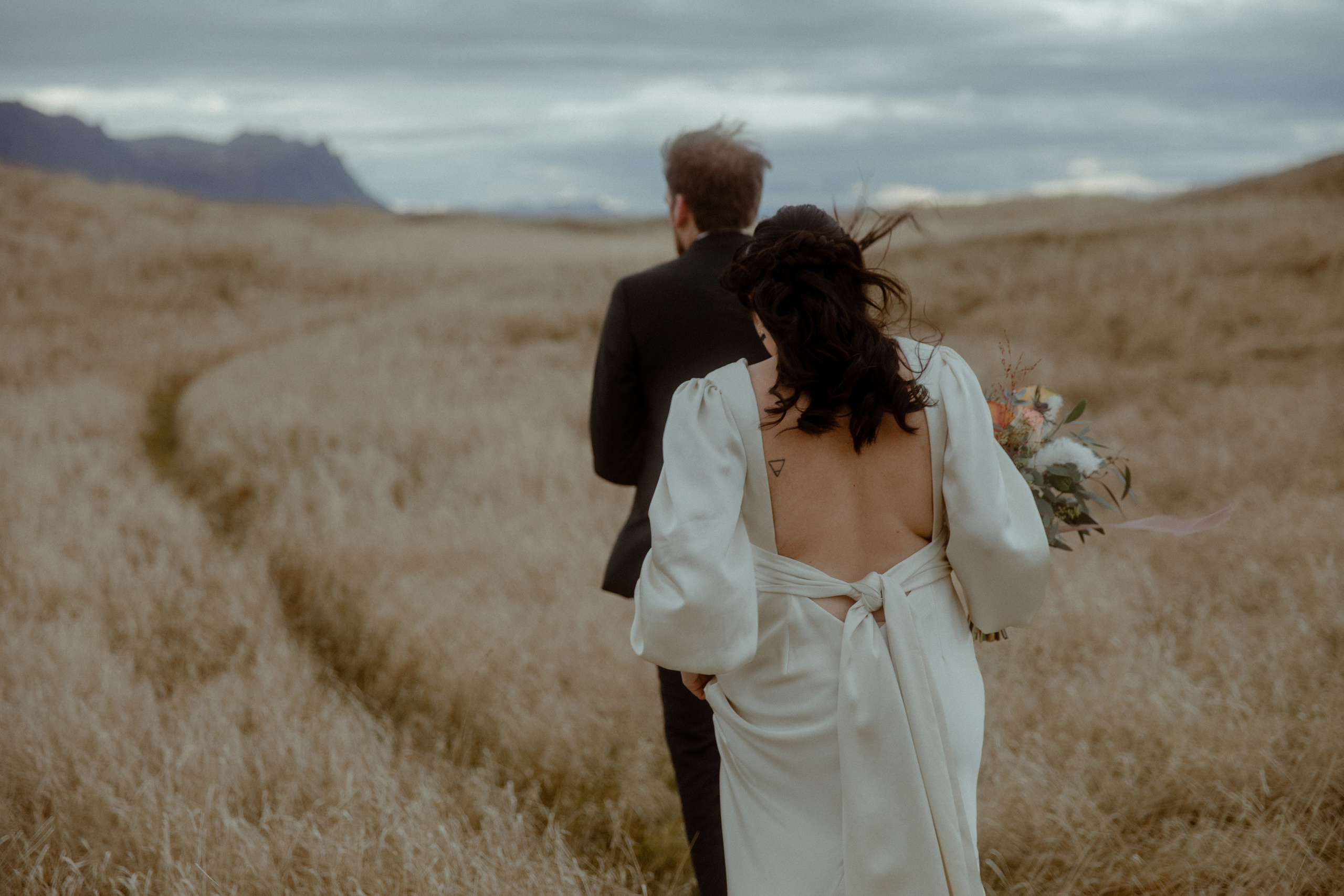 Elopement at Snaefellsnes Iceland | Wedding photos with Icelandic horses. Iceland elopement photo and video | Nikolaichik Photo