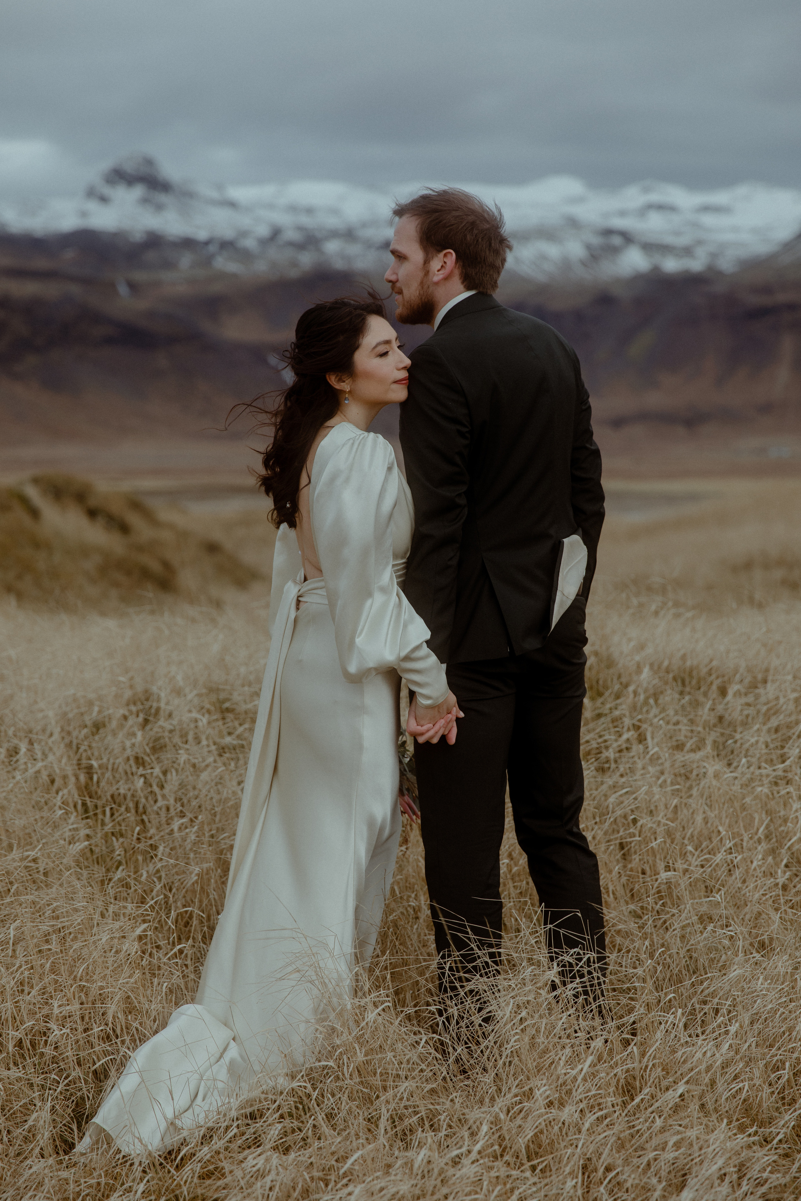 Elopement at Snaefellsnes Iceland | Wedding photos with Icelandic horses. Iceland elopement photo and video | Nikolaichik Photo