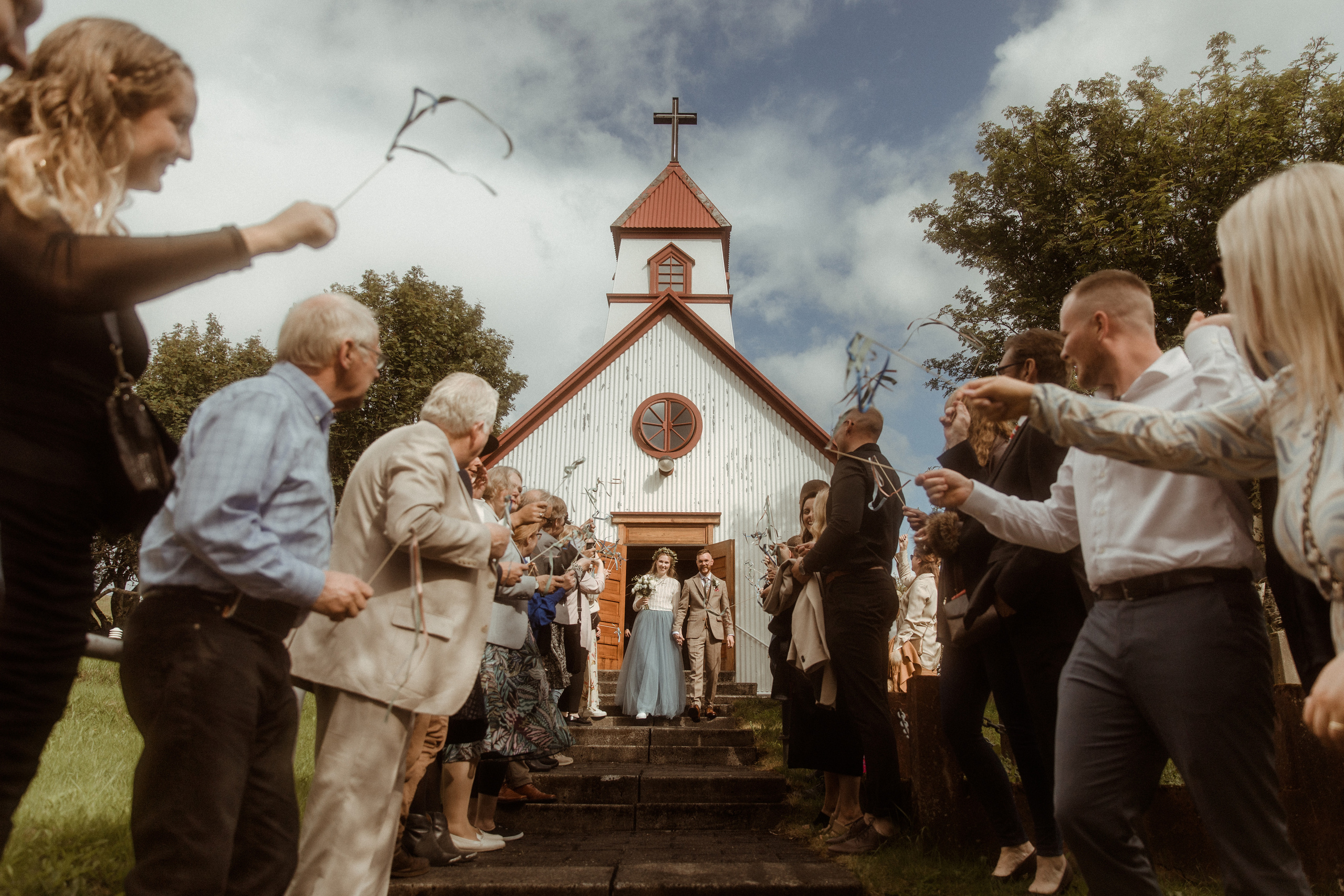 Iceland Secret Waterfall Elopement. Iceland elopement photo and video | Nikolaichik Photo