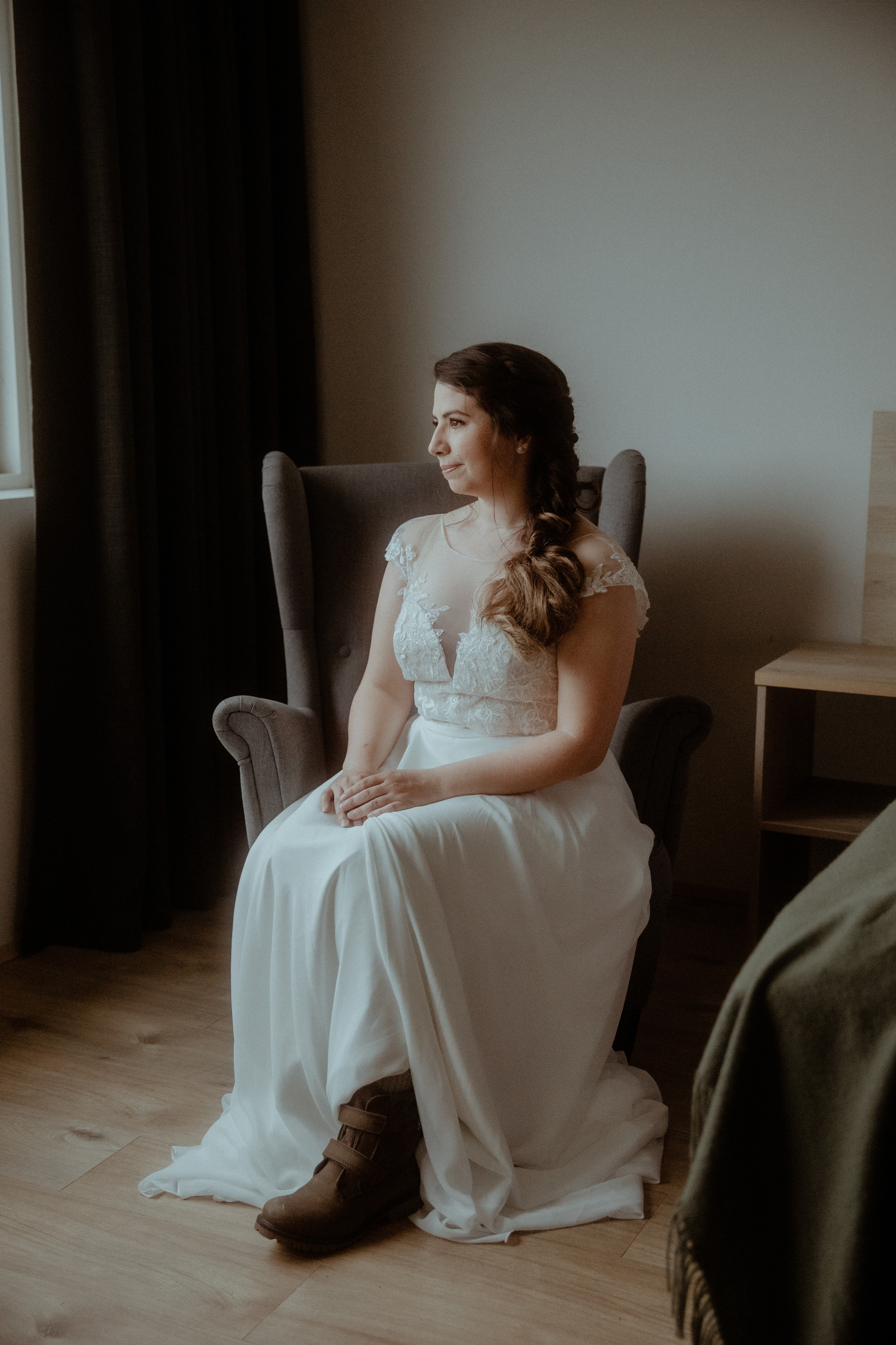 Private Black Sand Beach Elopement. Iceland elopement photographer & videographer