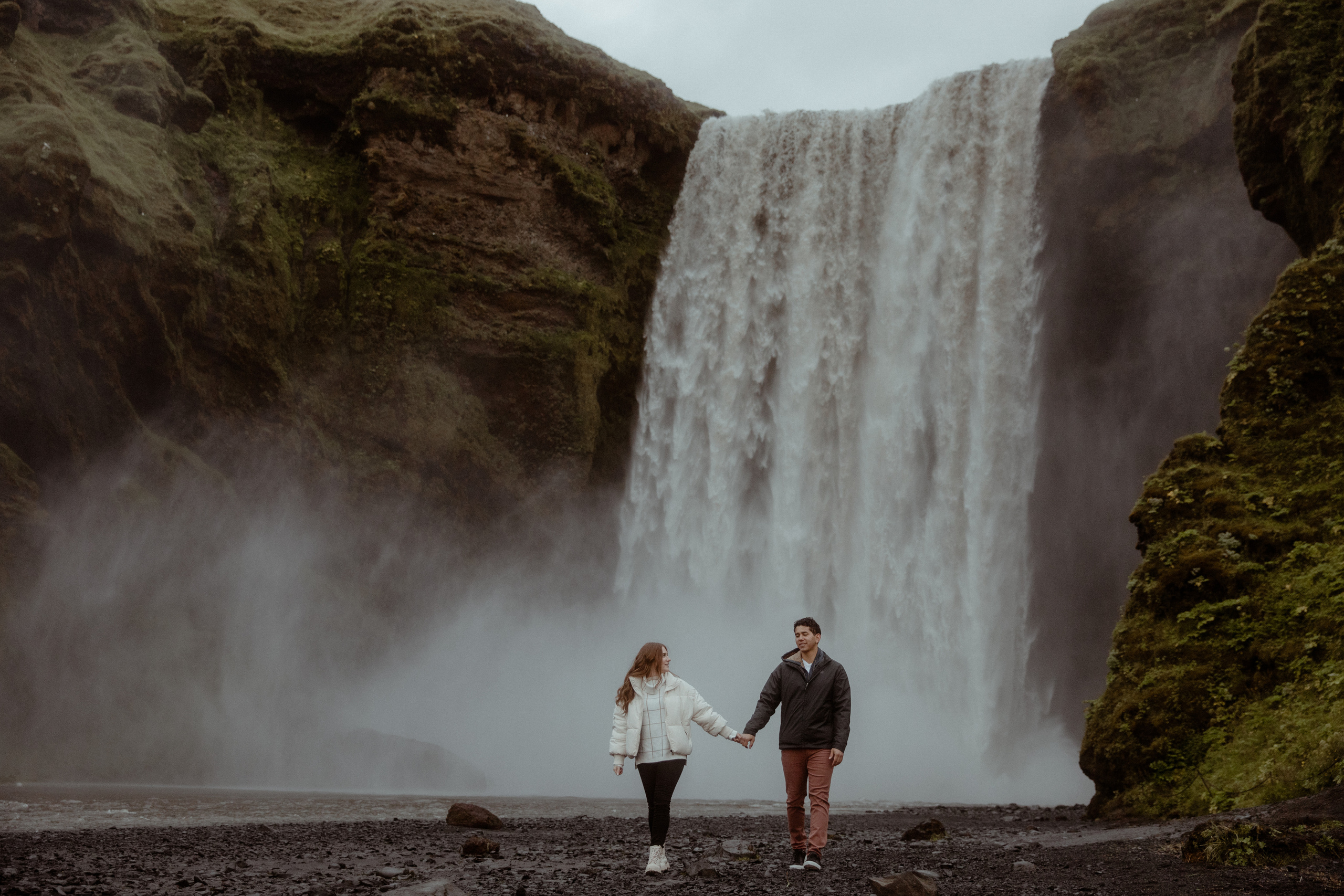 Engagement photoshoot in South Iceland. Iceland elopement photo and video | Nikolaichik Photo
