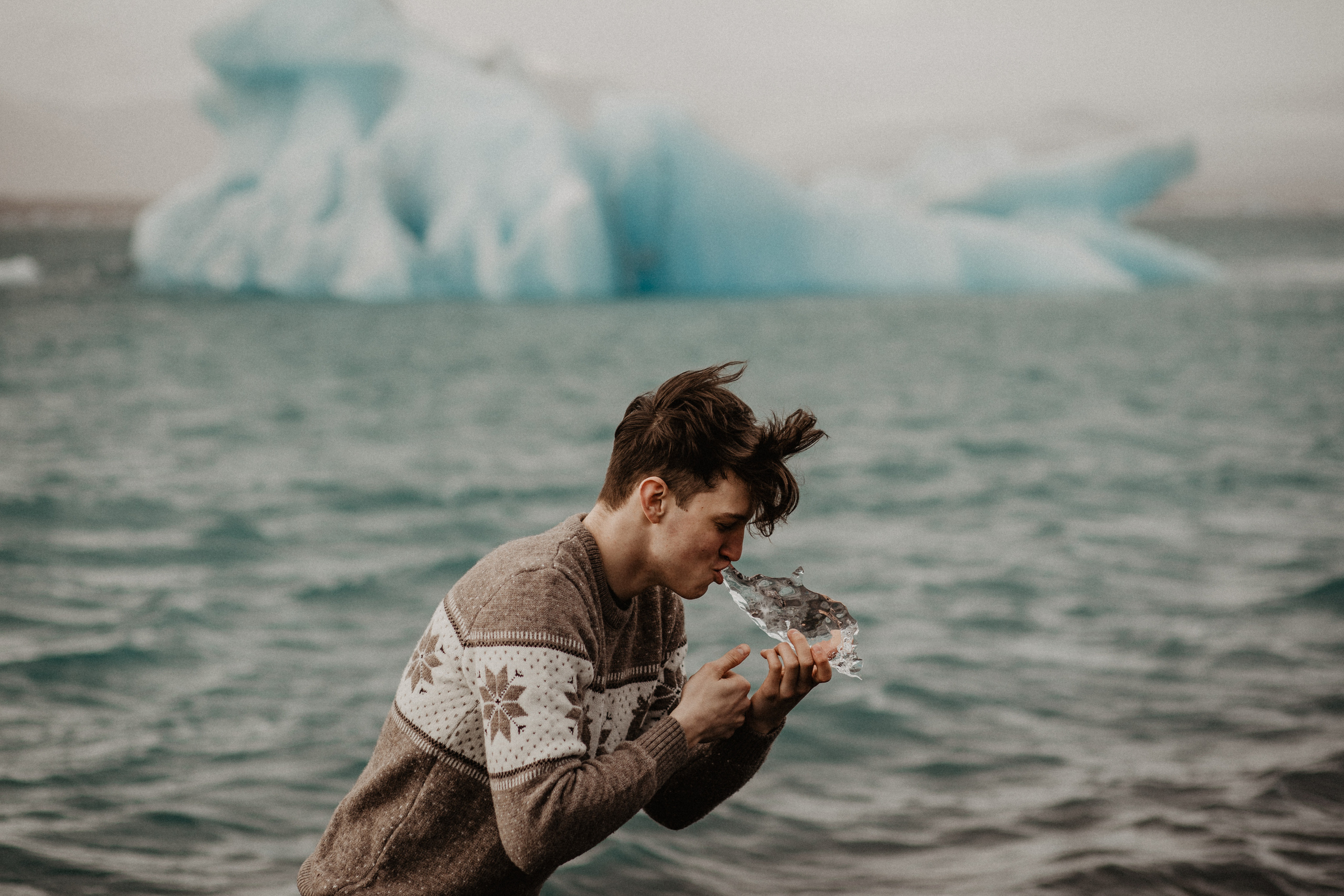 Couple photoshoot in front of volcano eruption in Iceland. Iceland elopement photo and video | Nikolaichik Photo