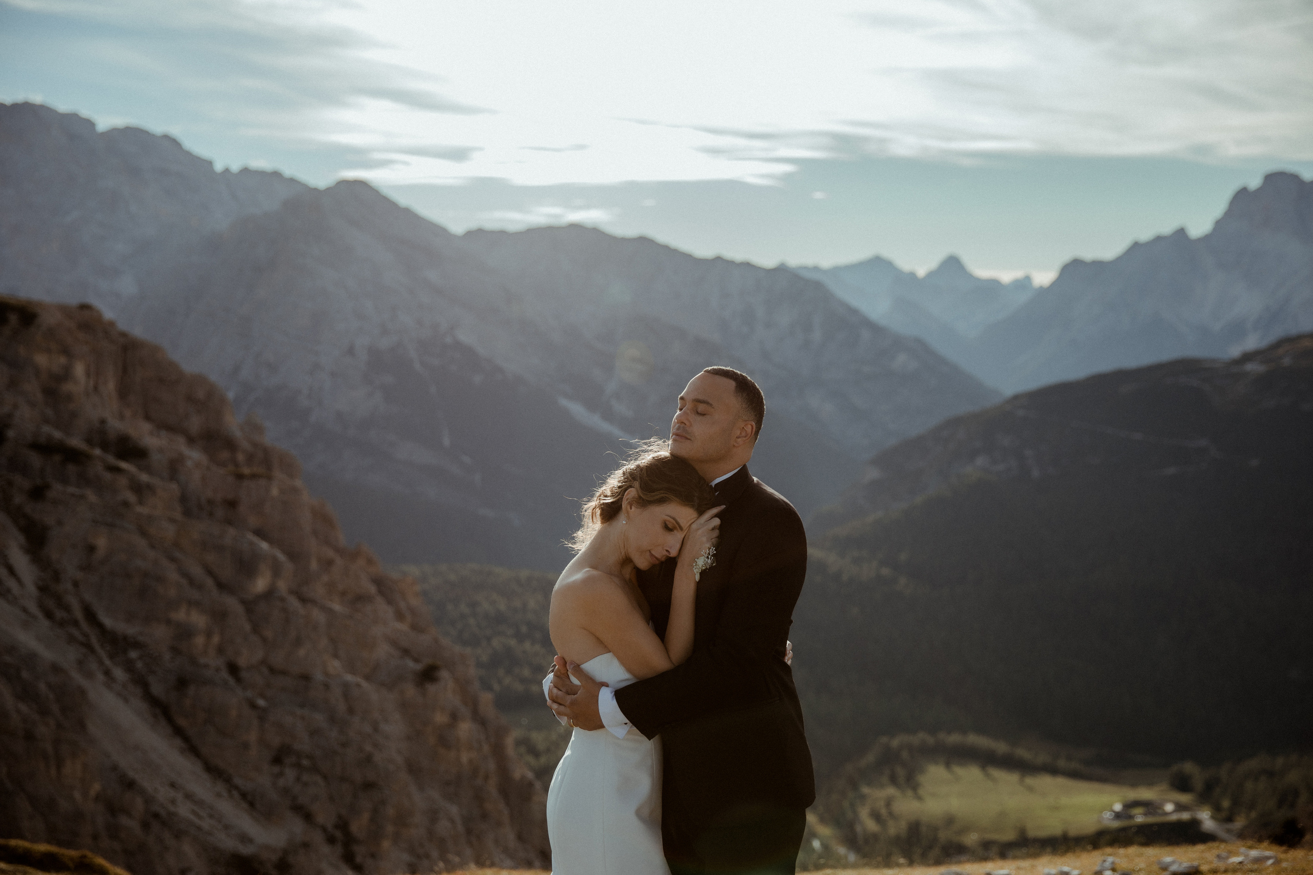 Sunrise Dolomites Elopement. Iceland elopement photographer & videographer