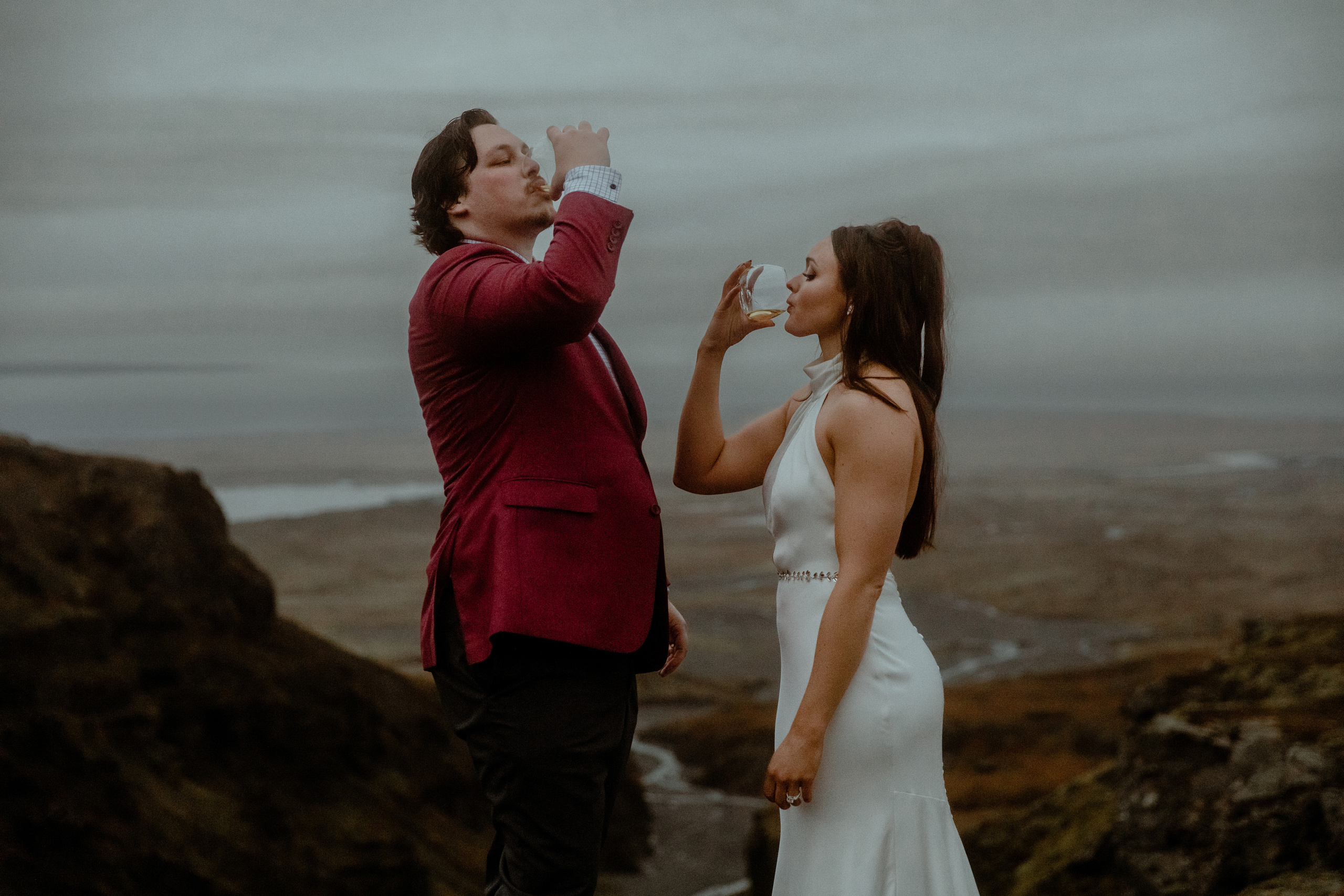 Secret hiking Elopement in Iceland. Iceland elopement photo and video | Nikolaichik Photo