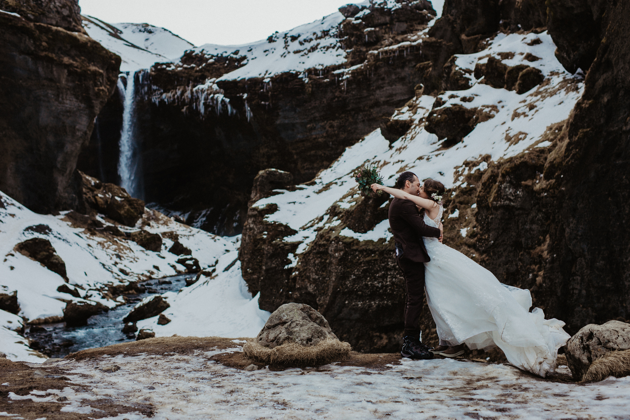 Winter Wedding in Iceland. Iceland elopement photo and video | Nikolaichik Photo