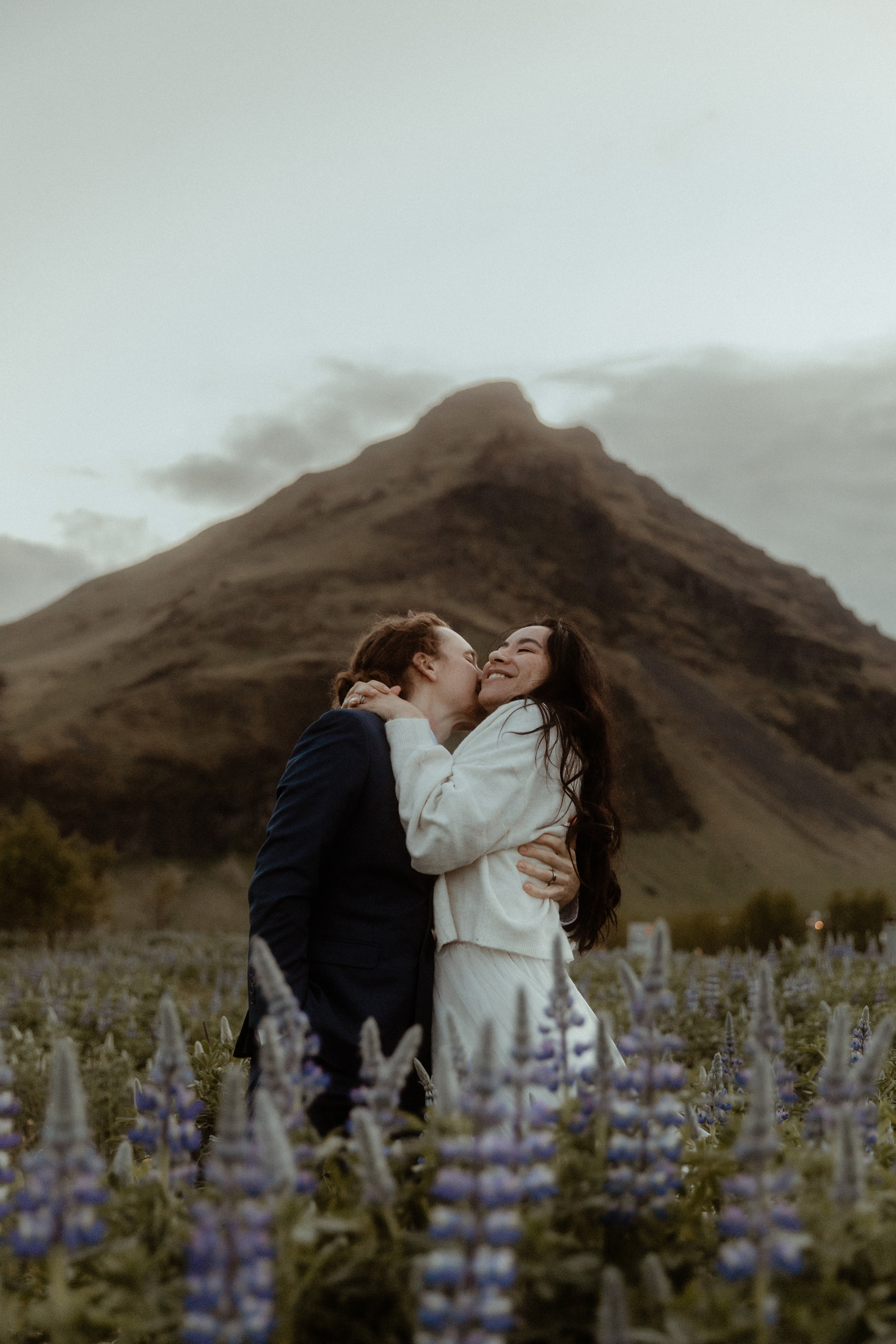 Hiking Iceland Elopement. Iceland elopement photographer & videographer