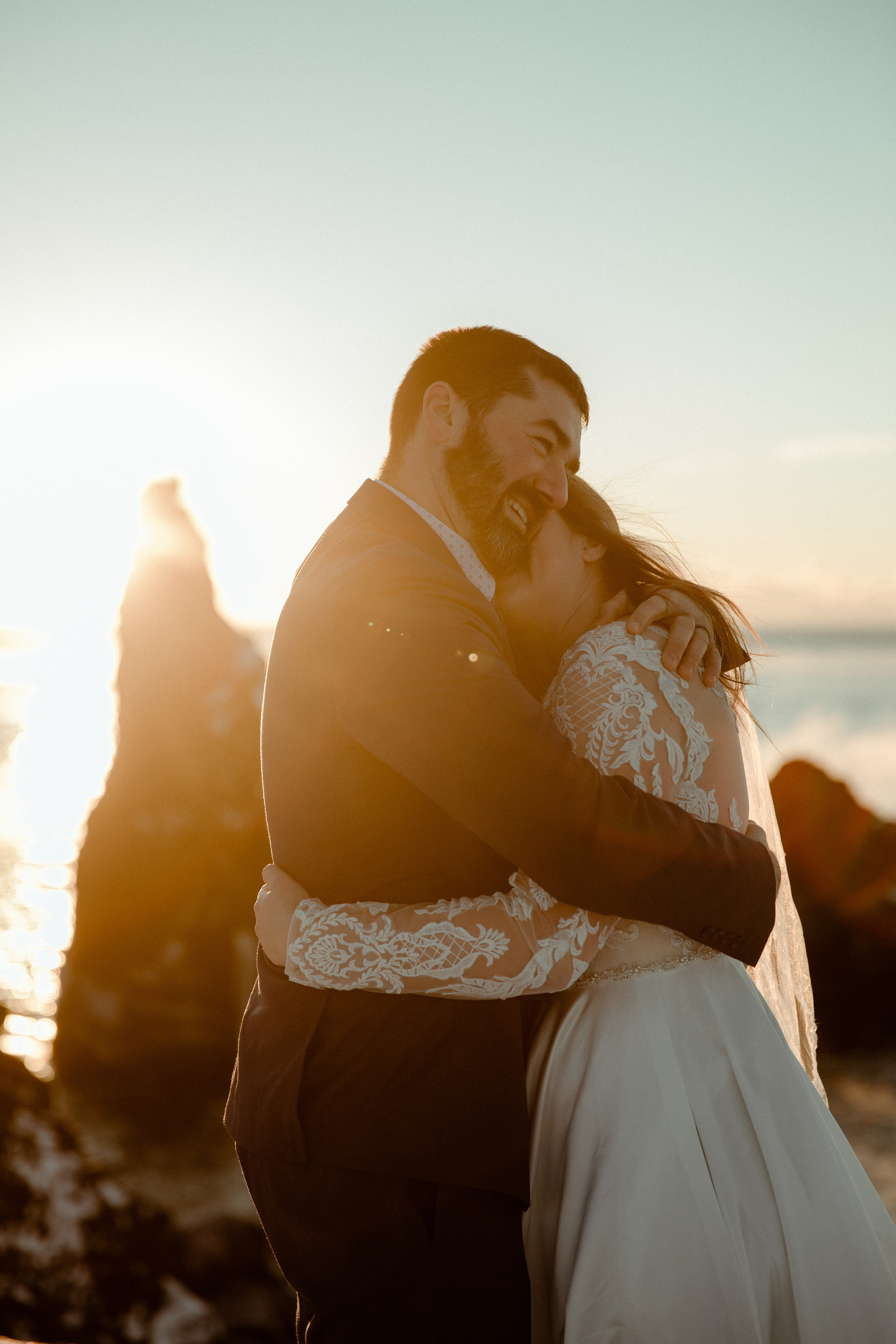 Golden Hour Elopement in Iceland. Iceland elopement photographer & videographer