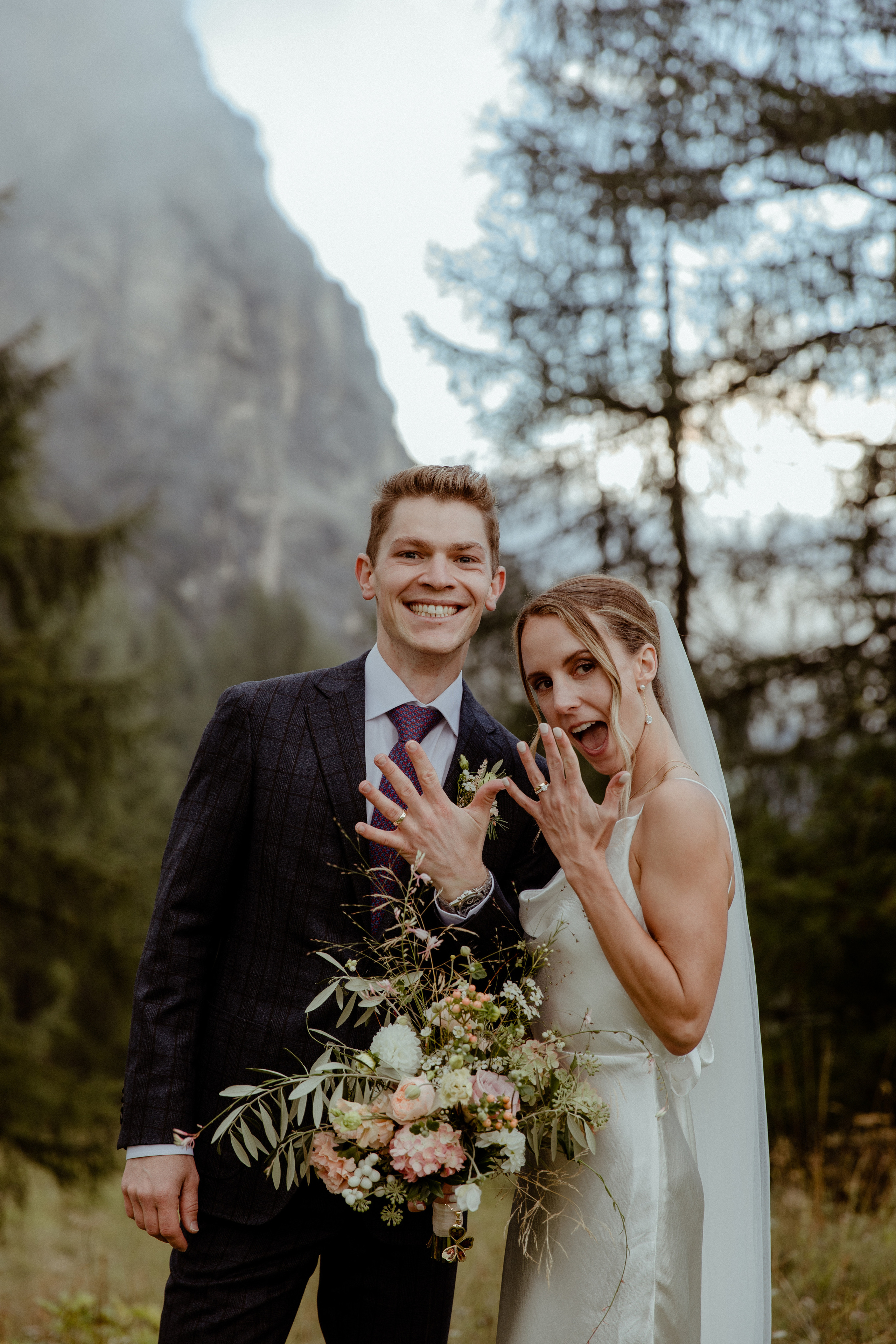 symbolic ceremony in Dolomites