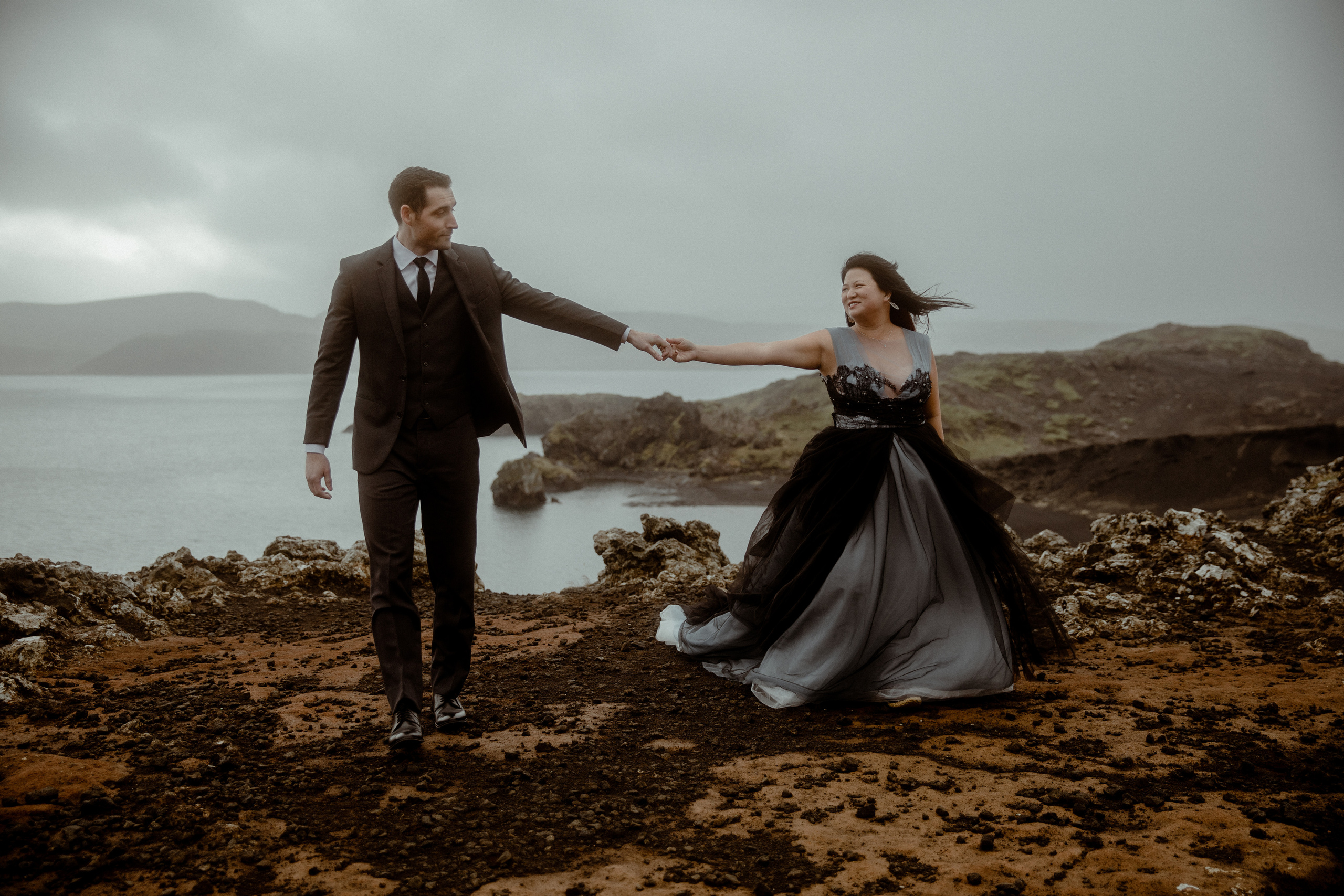 Anniversary photoshoot in Iceland. Iceland elopement photo and video | Nikolaichik Photo