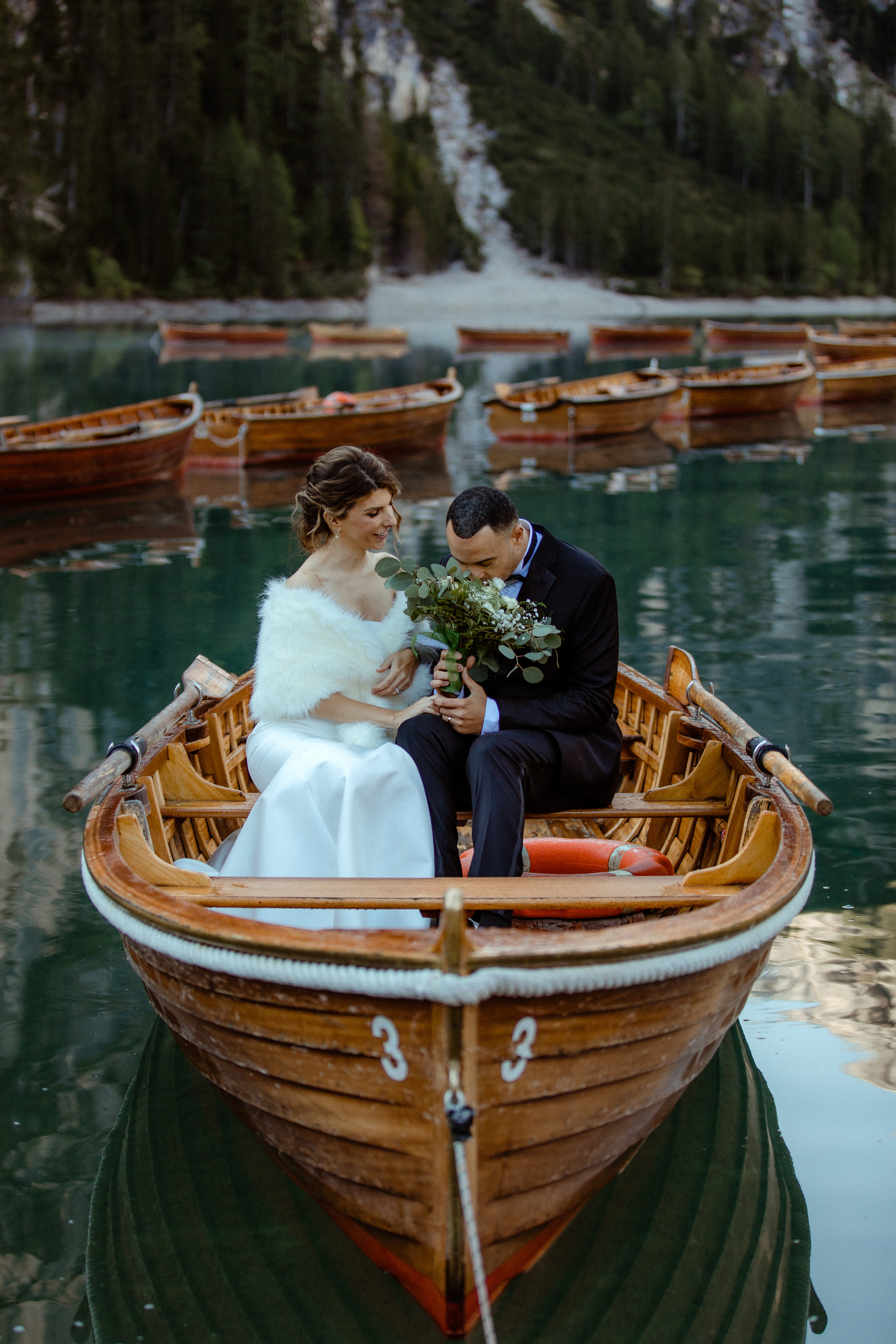 Sunrise Dolomites Elopement. Iceland elopement photographer & videographer