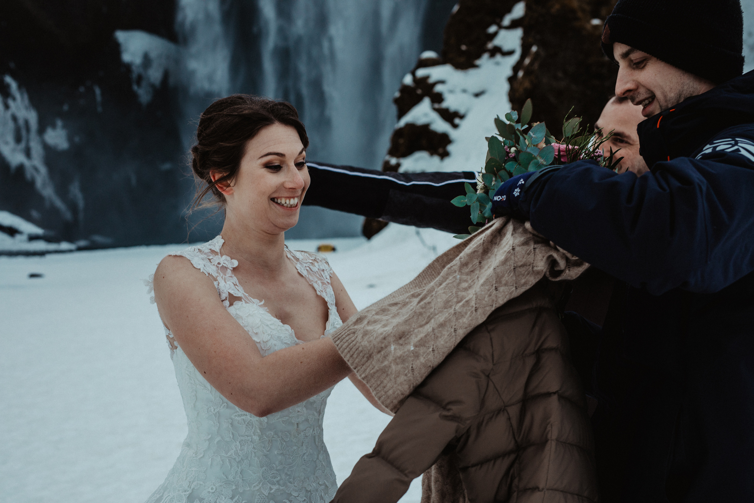 Winter Wedding in Iceland. Iceland elopement photo and video | Nikolaichik Photo