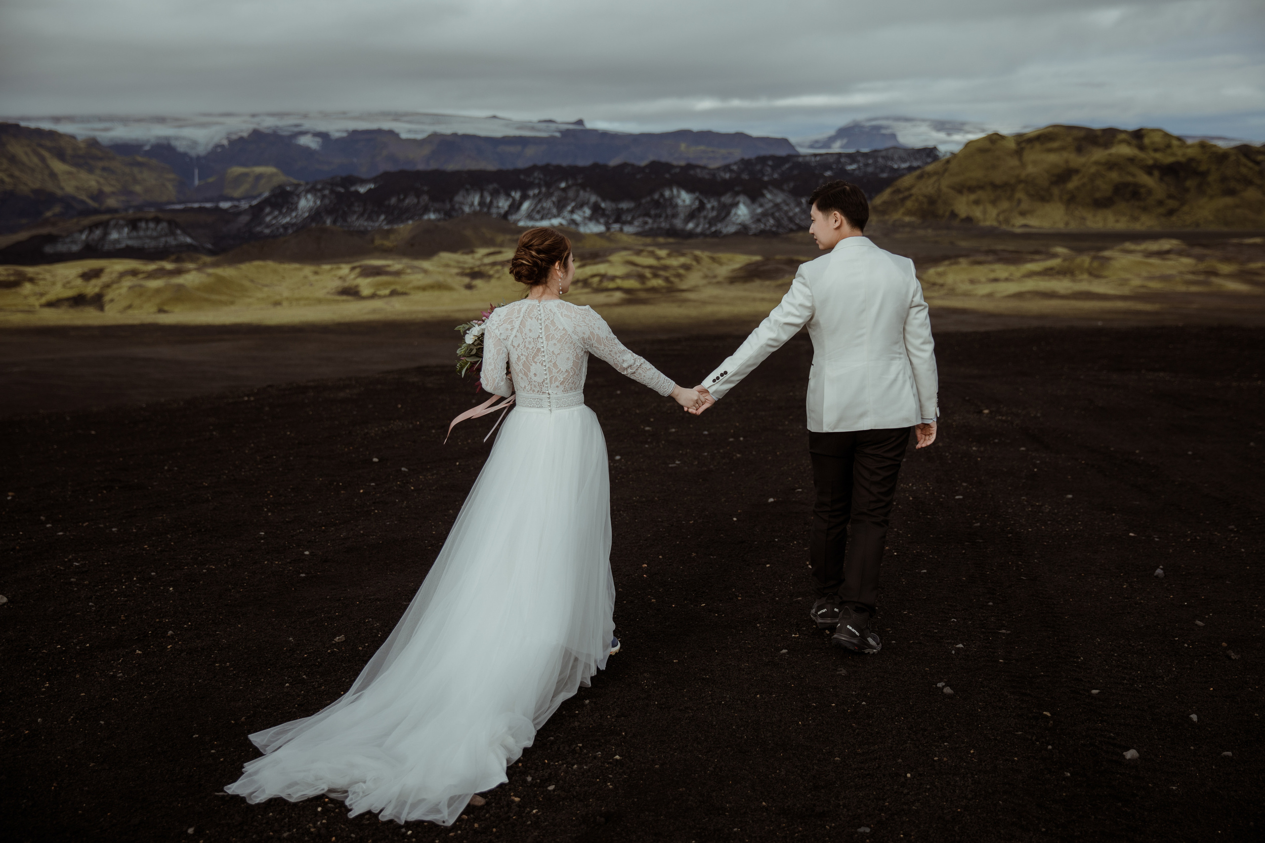 Adventure Ice Cave Elopement in Iceland. Iceland elopement photographer & videographer