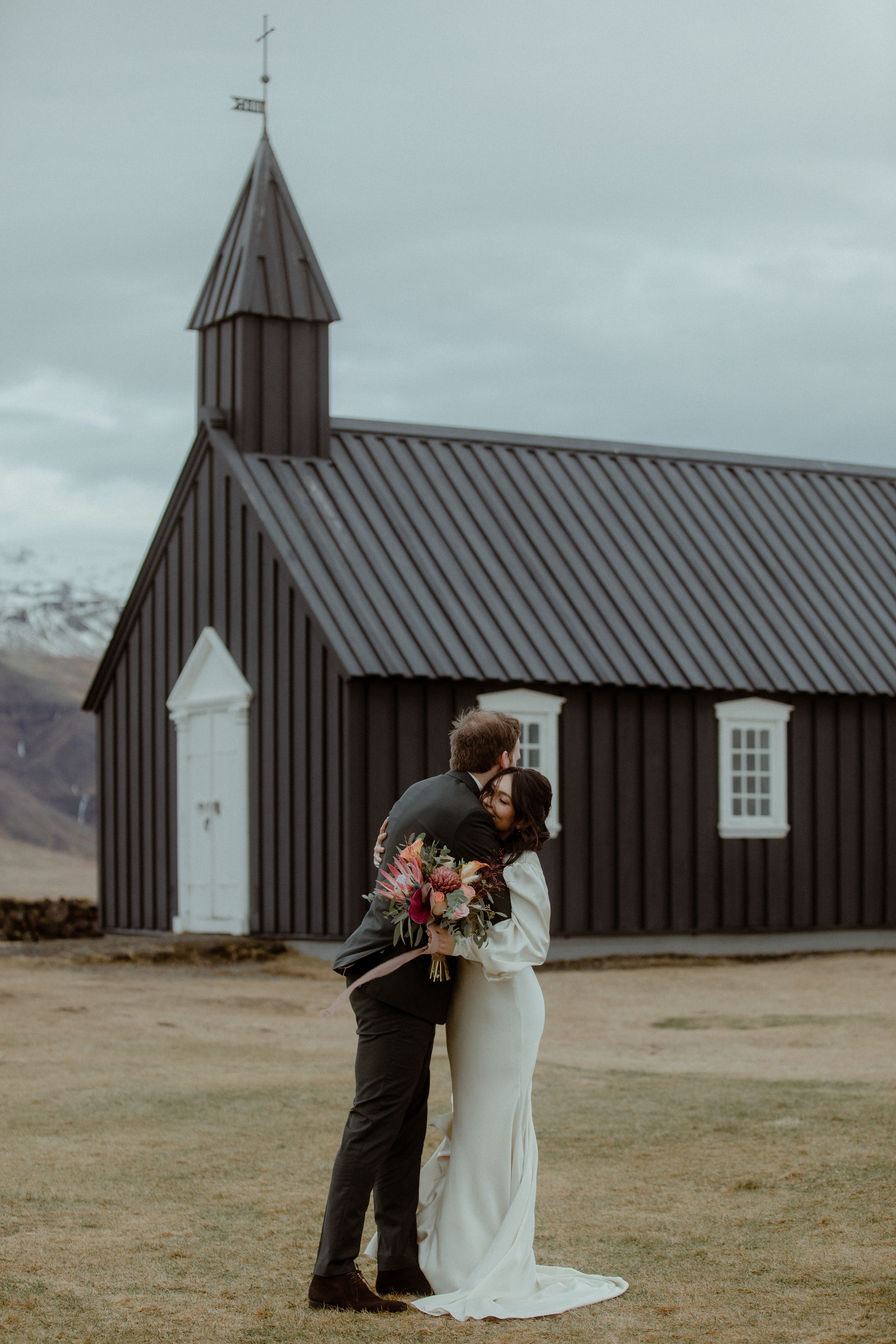 Elopement at Snaefellsnes Iceland | Wedding photos with Icelandic horses. Iceland elopement photo and video | Nikolaichik Photo