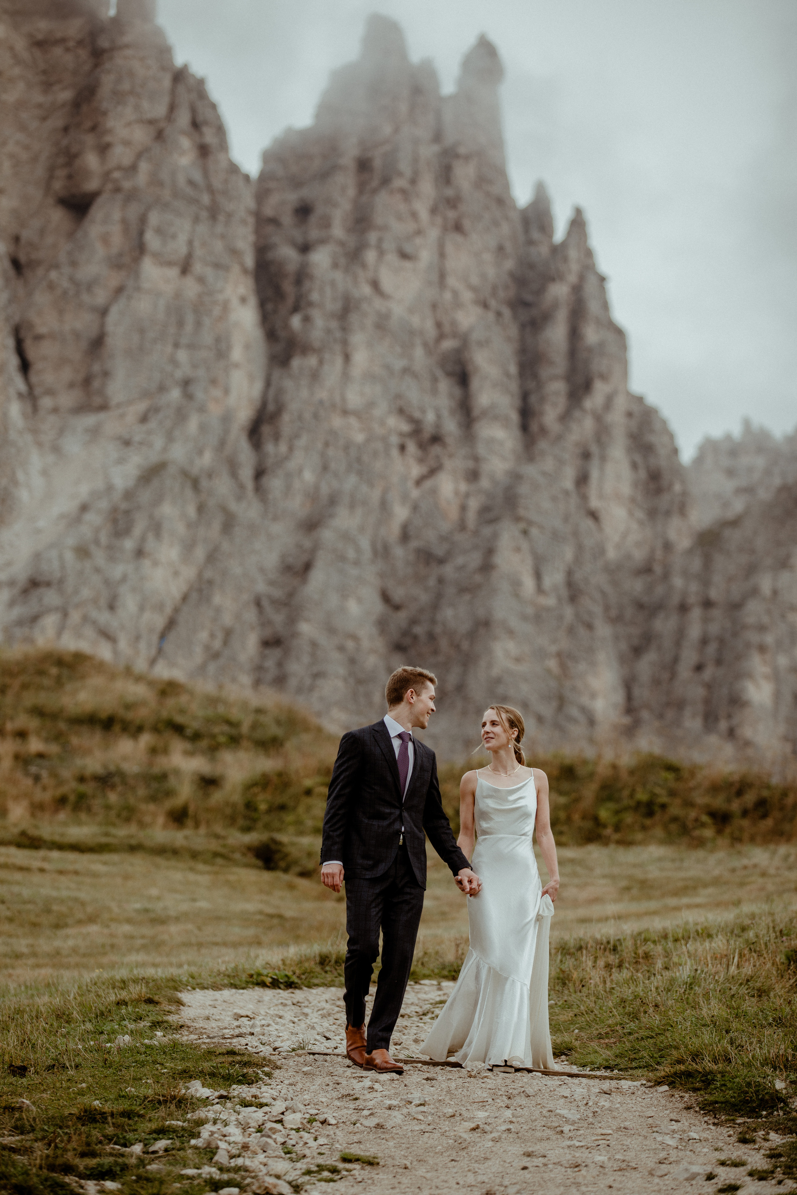Intimate Wedding in the Dolomites. Iceland elopement photo and video | Nikolaichik Photo