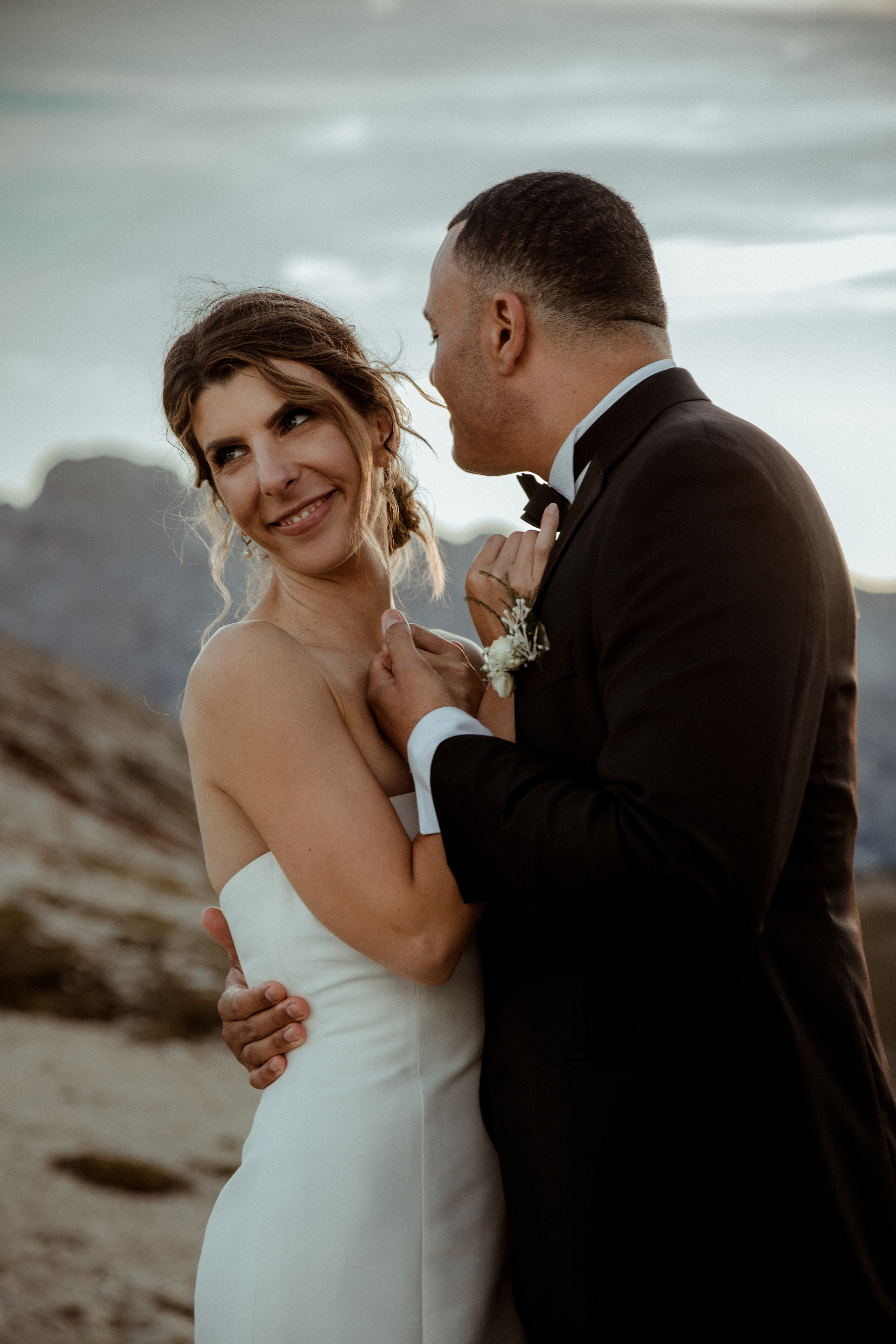 Sunrise Dolomites Elopement. Iceland elopement photographer & videographer