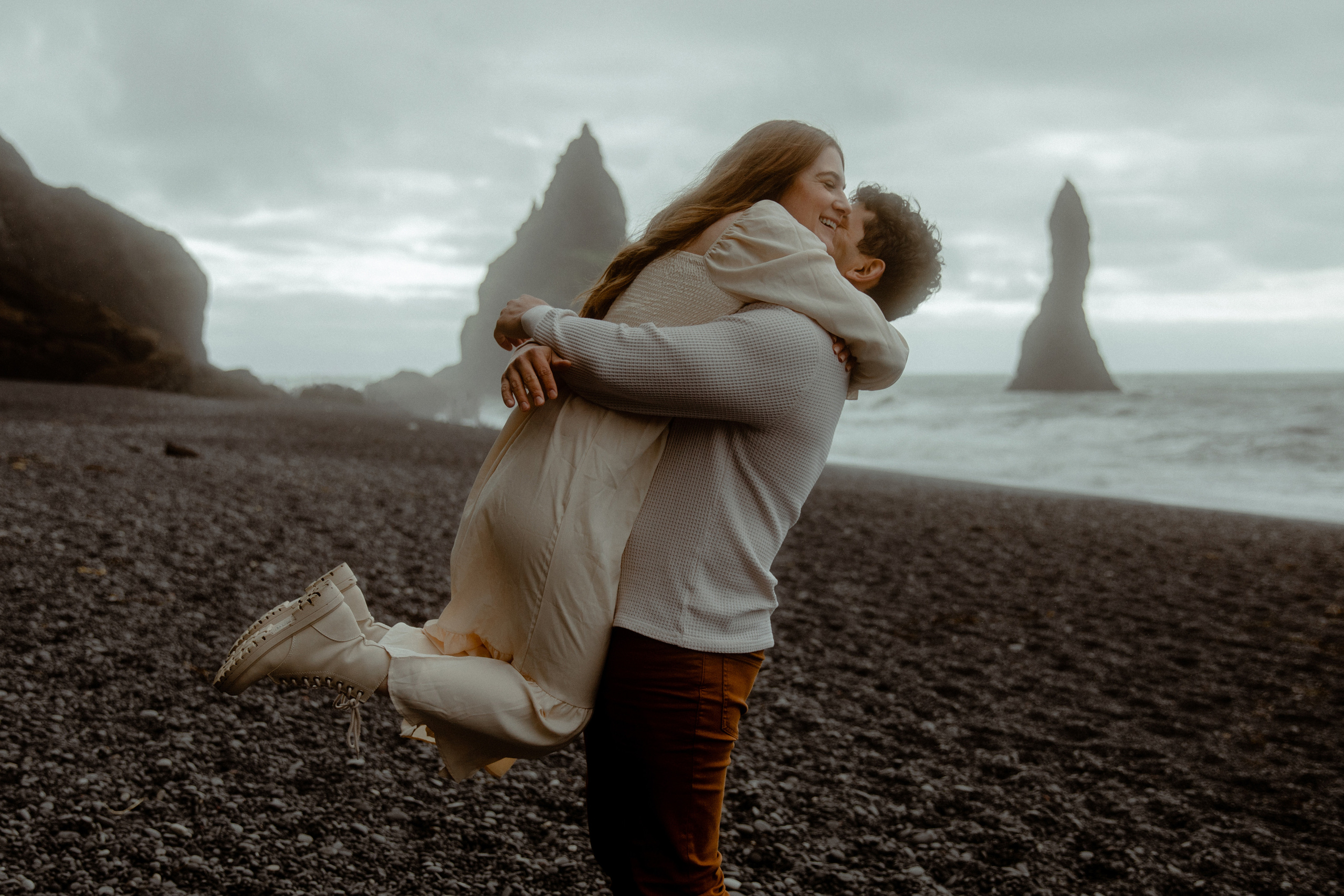 Engagement photoshoot in South Iceland. Iceland elopement photo and video | Nikolaichik Photo
