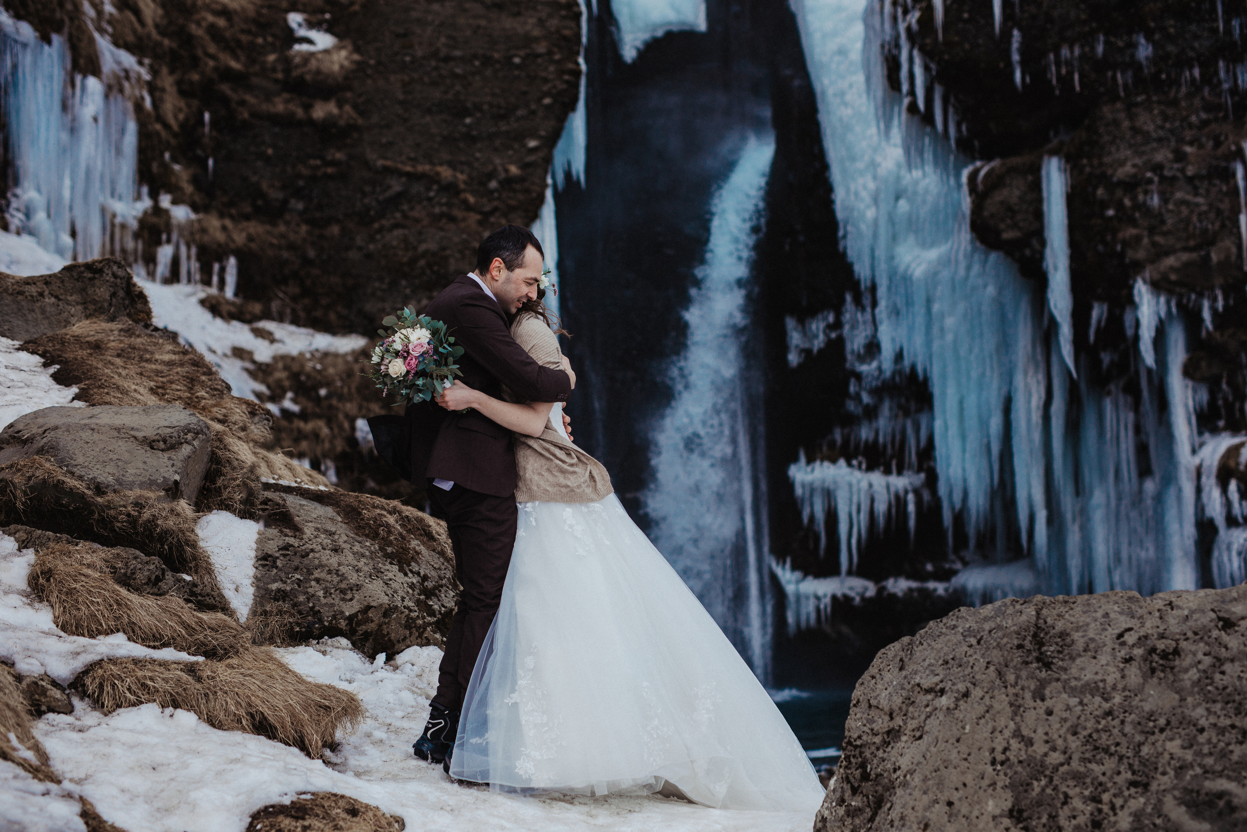 Winter Wedding in Iceland. Iceland elopement photo and video | Nikolaichik Photo