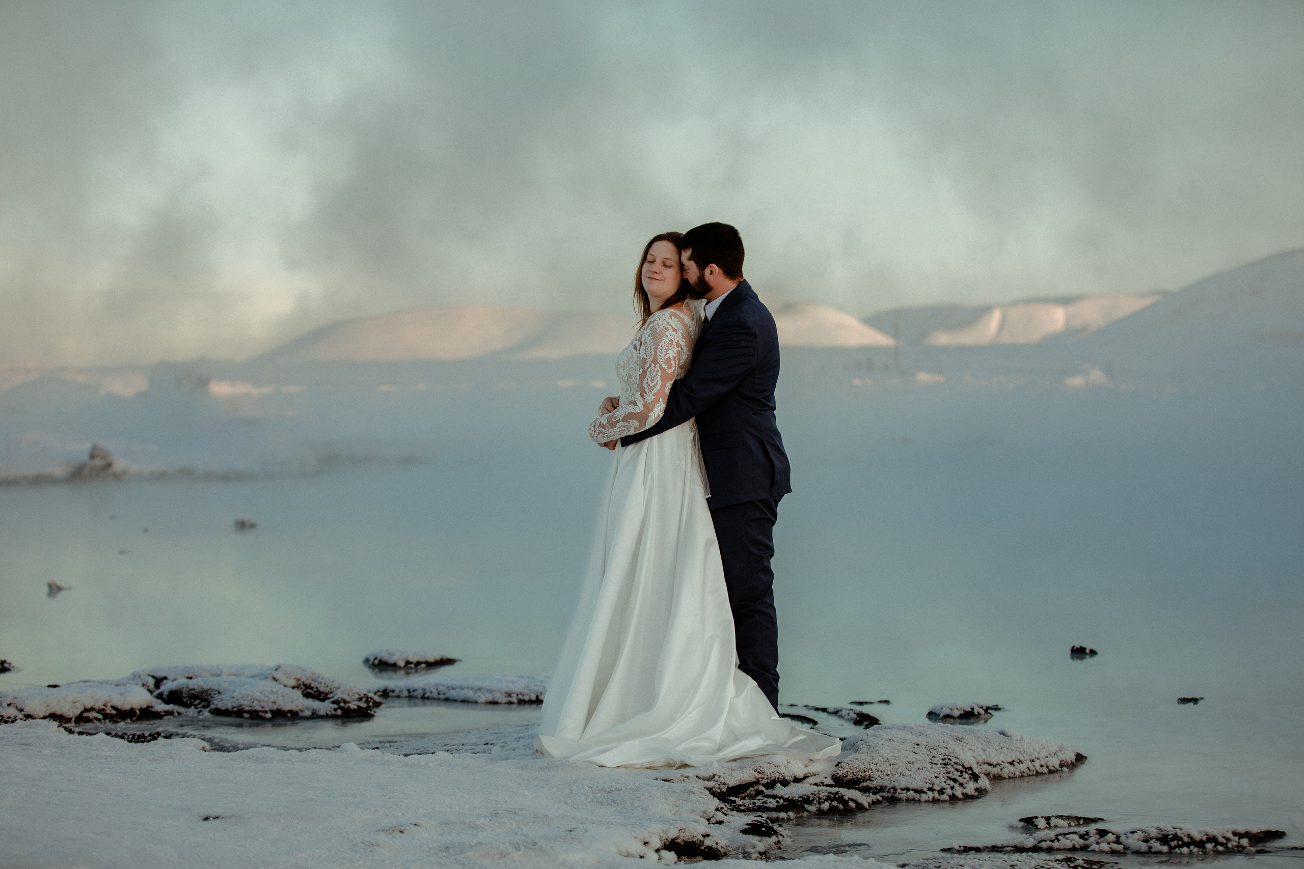 Golden Hour Elopement in Iceland. Iceland elopement photographer & videographer