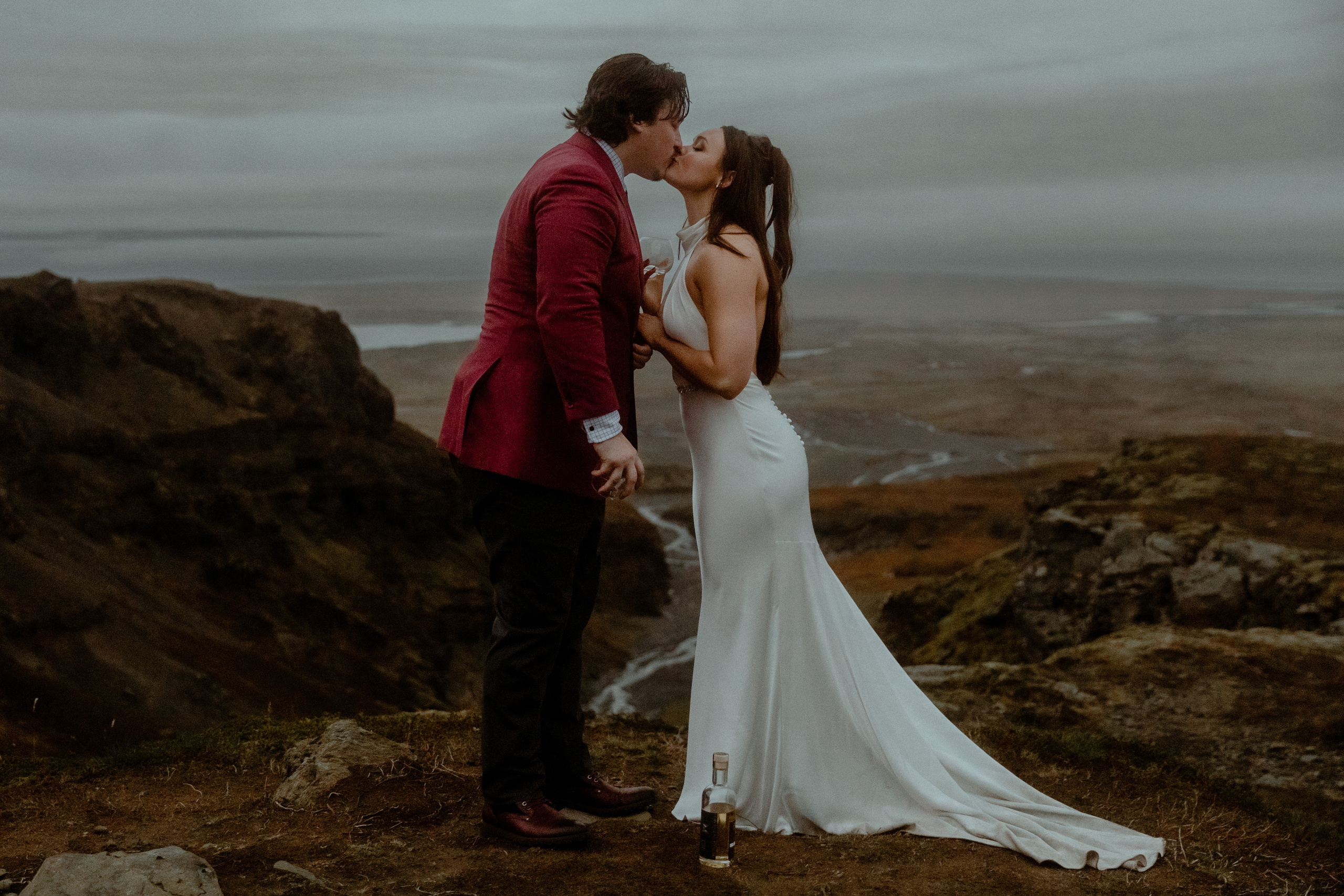 Secret hiking Elopement in Iceland. Iceland elopement photo and video | Nikolaichik Photo