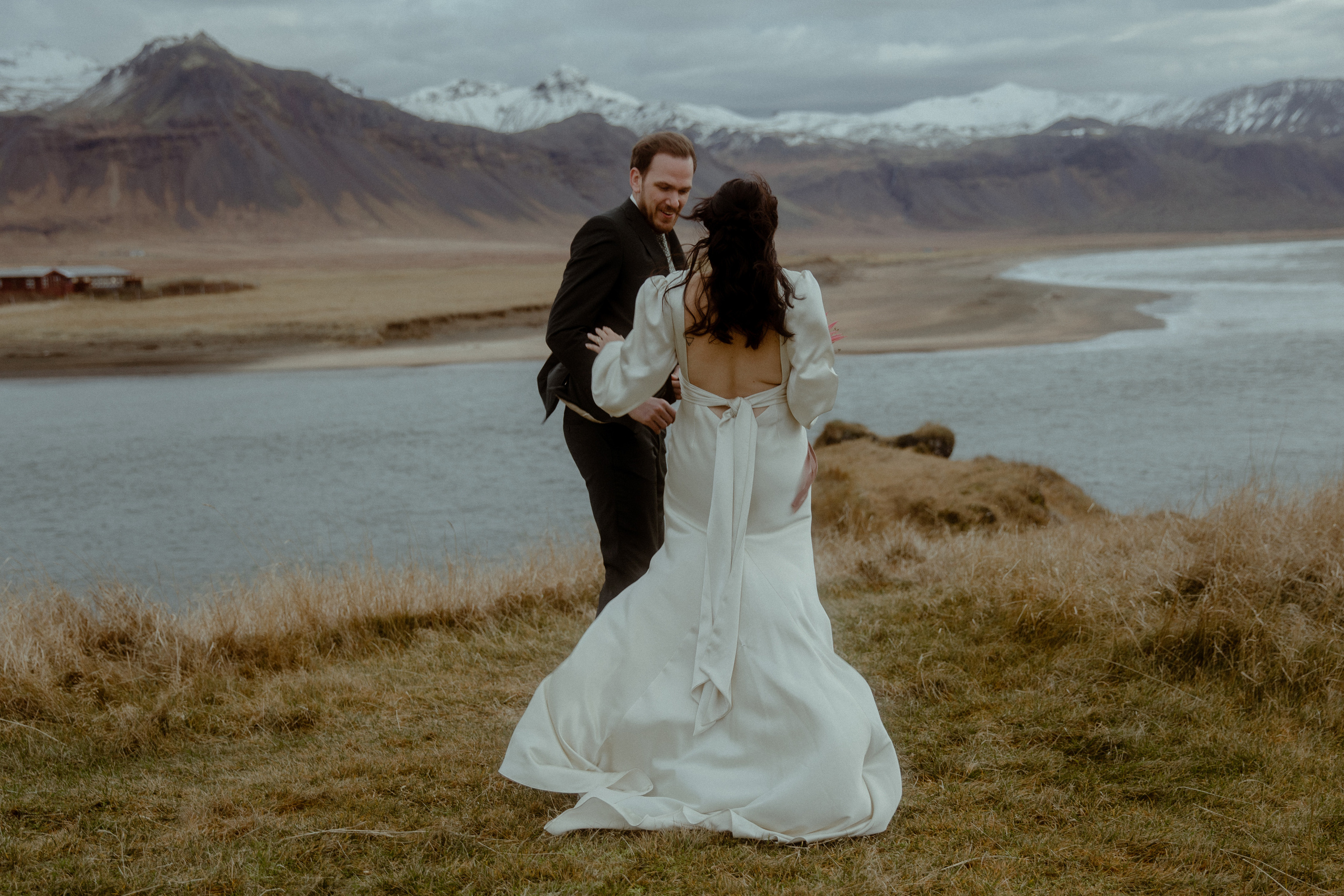 Elopement at Snaefellsnes Iceland | Wedding photos with Icelandic horses. Iceland elopement photo and video | Nikolaichik Photo