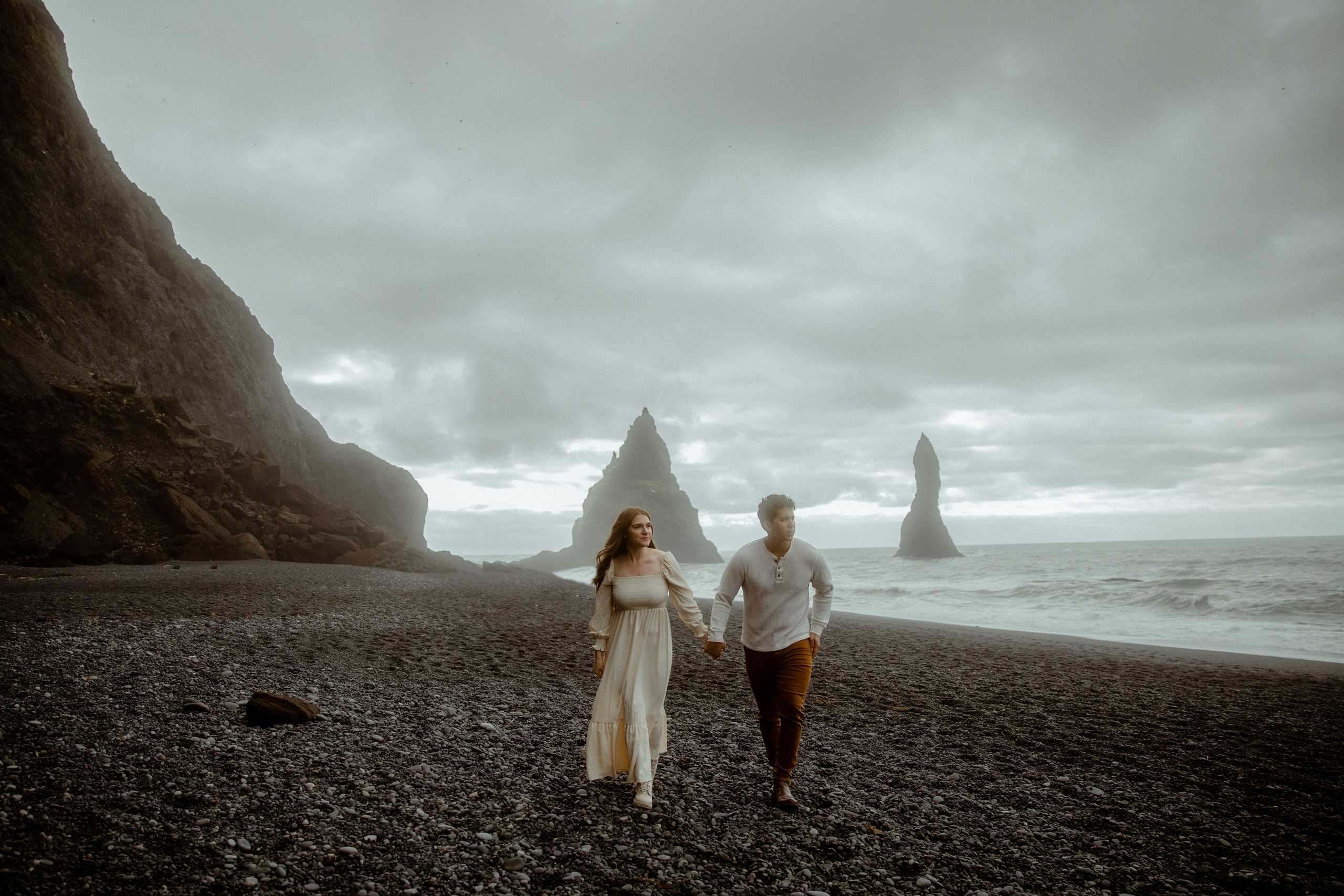 Engagement photoshoot in South Iceland. Iceland elopement photo and video | Nikolaichik Photo