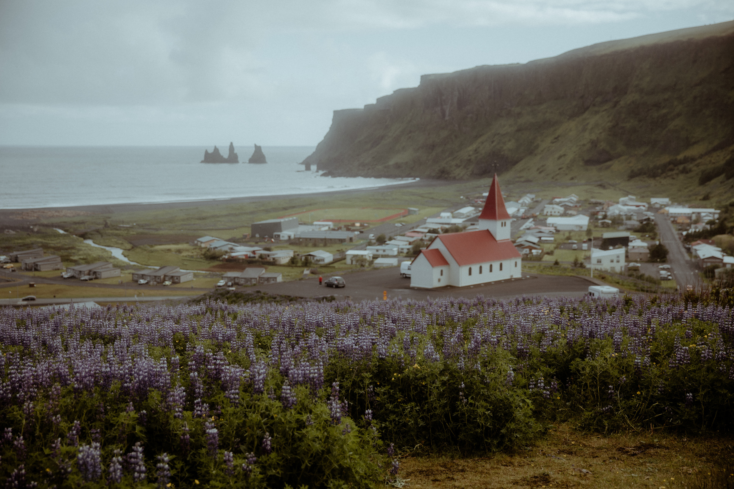 Private Black Sand Beach Elopement. Iceland elopement photographer & videographer