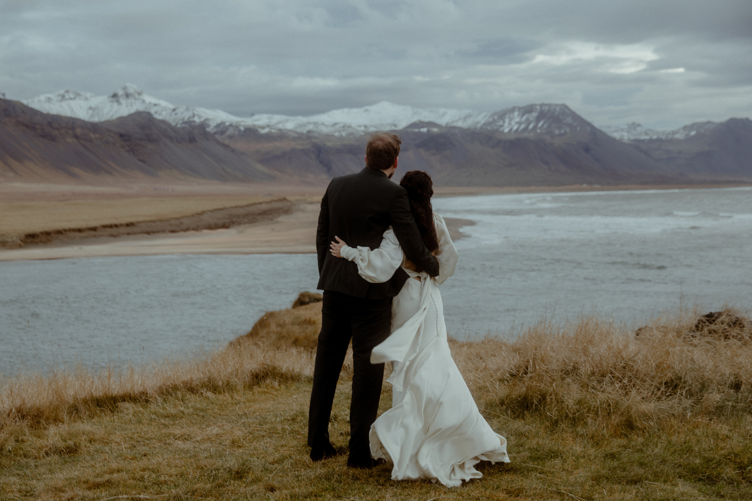Elopement at Snaefellsnes Iceland | Wedding photos with Icelandic horses. Iceland elopement photo and video | Nikolaichik Photo